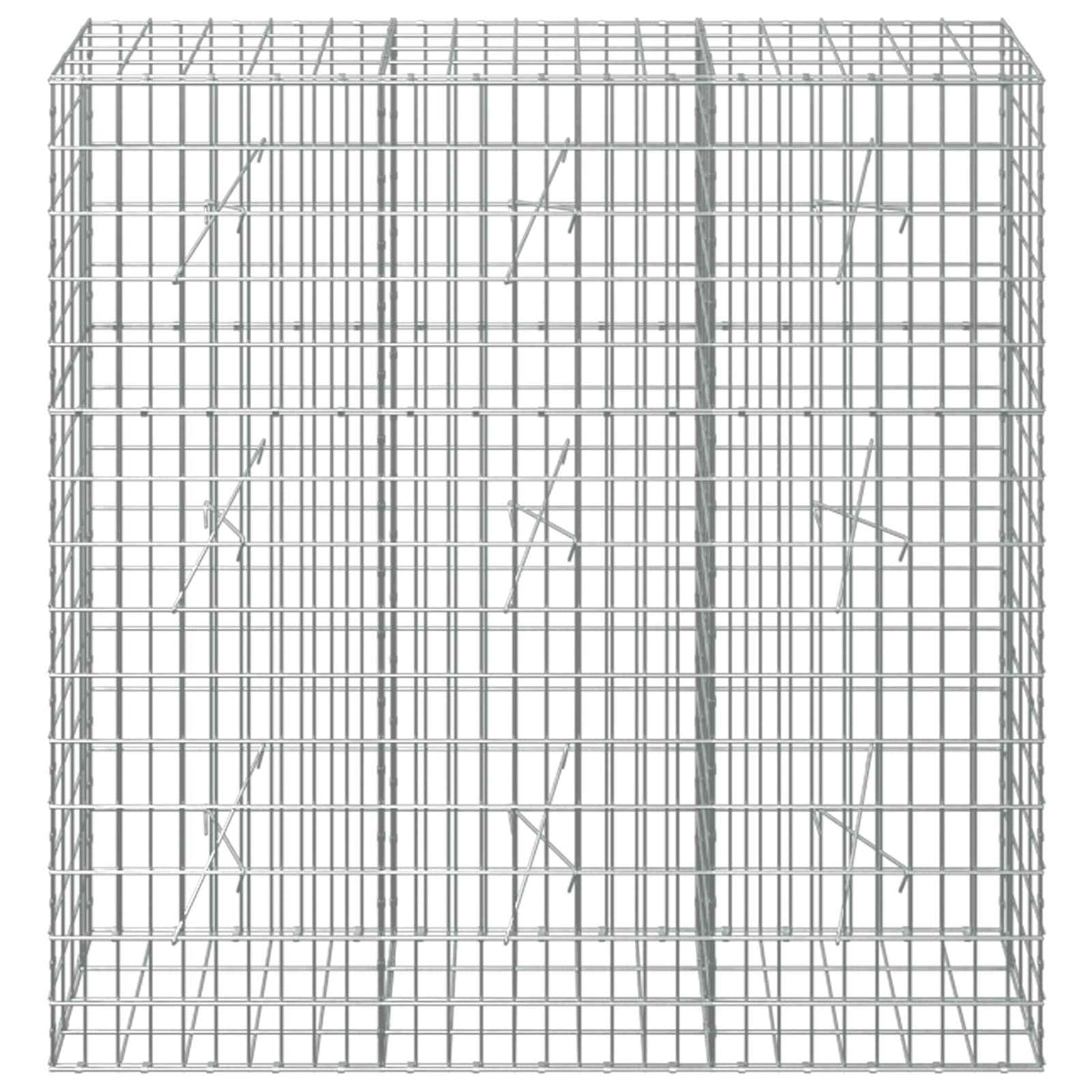 Gabionas su 5 mm Viela ir 5x10 cm Tinkleliu 150x20x150 cm