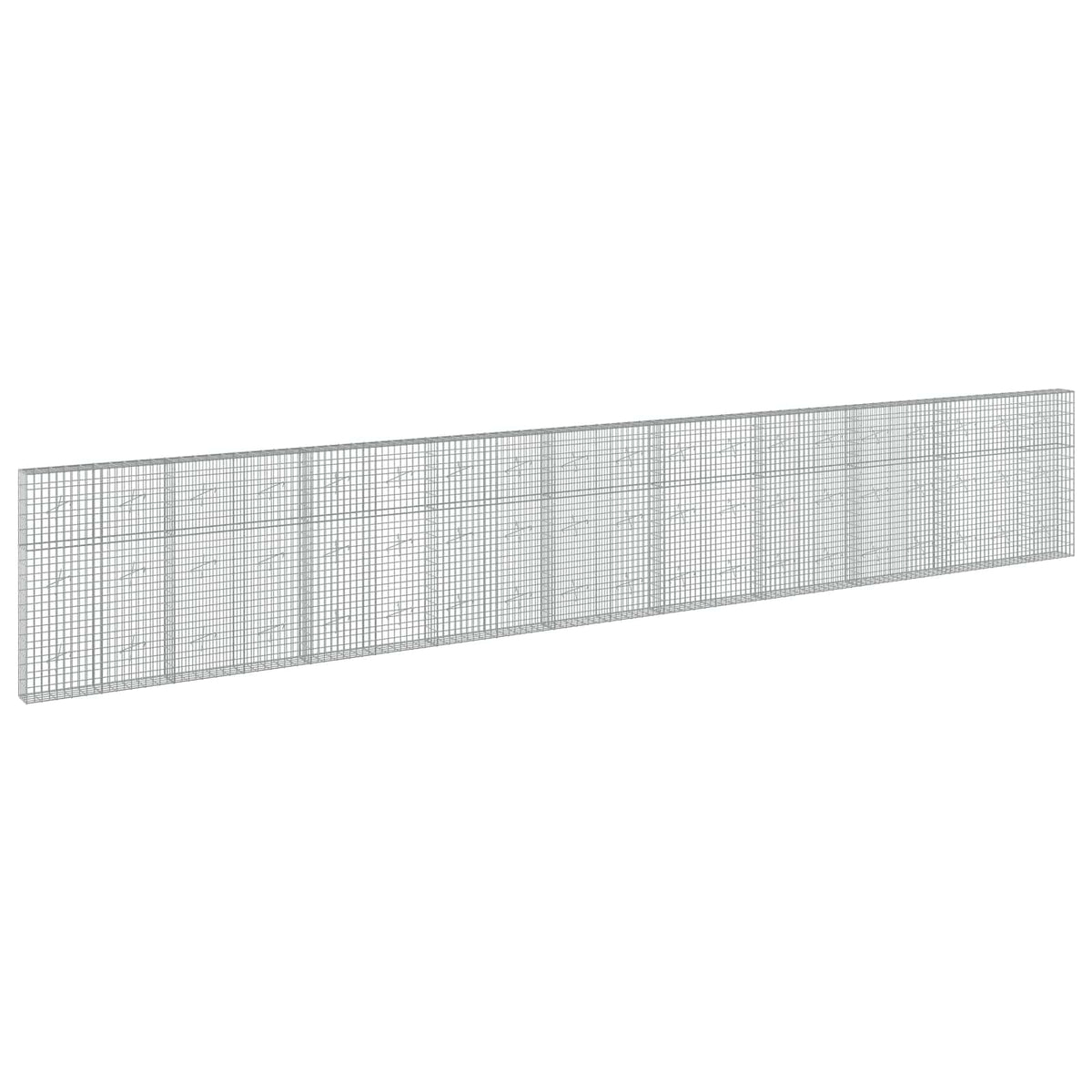 Gabionas su 5 mm viela ir 5x10 cm tinkleliu 950x20x150 cm