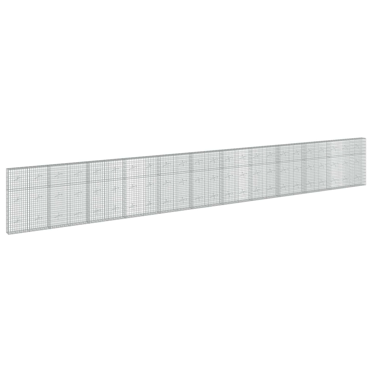 Gabionas su 5 mm viela ir 5x10 cm tinkleliu 1150x20x150 cm