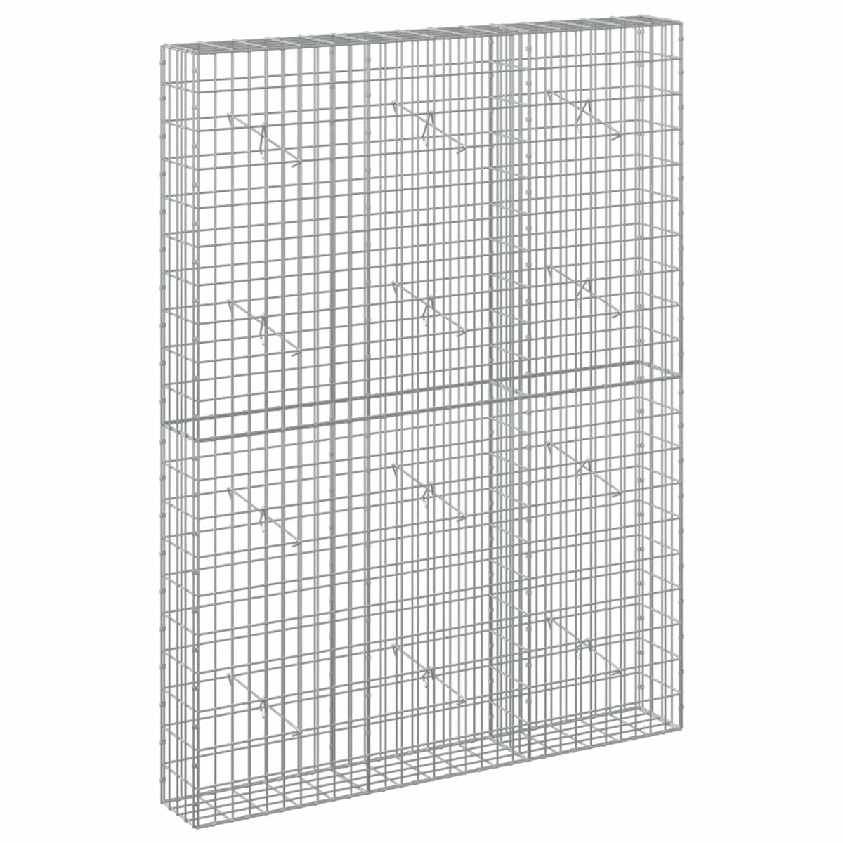 Gabionas su 5 mm Viela ir 5x10 cm Tinkleliu 150x20x200 cm