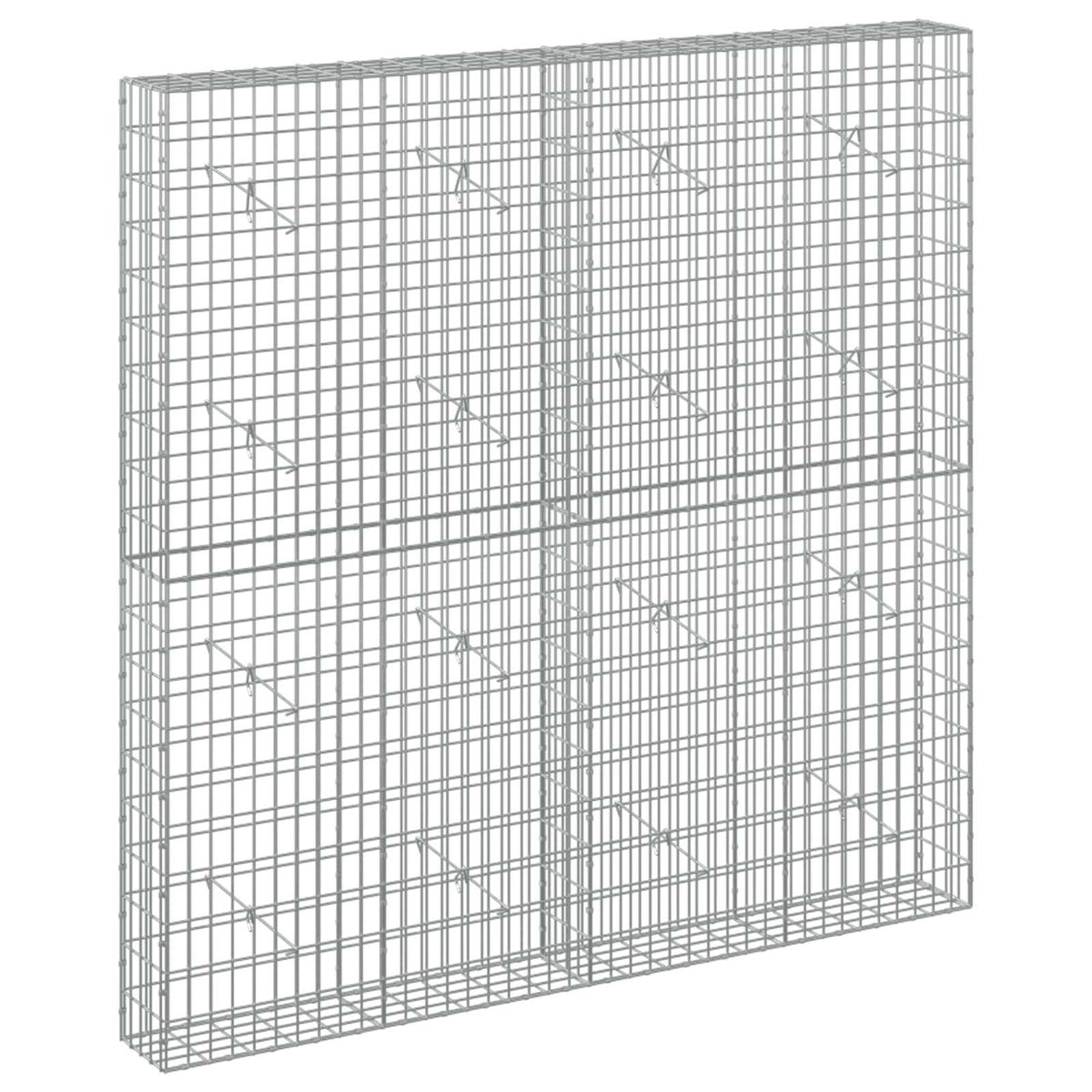 Gabionas su 5 mm Viela ir 5x10 cm Tinkleliu 200x20x200 cm