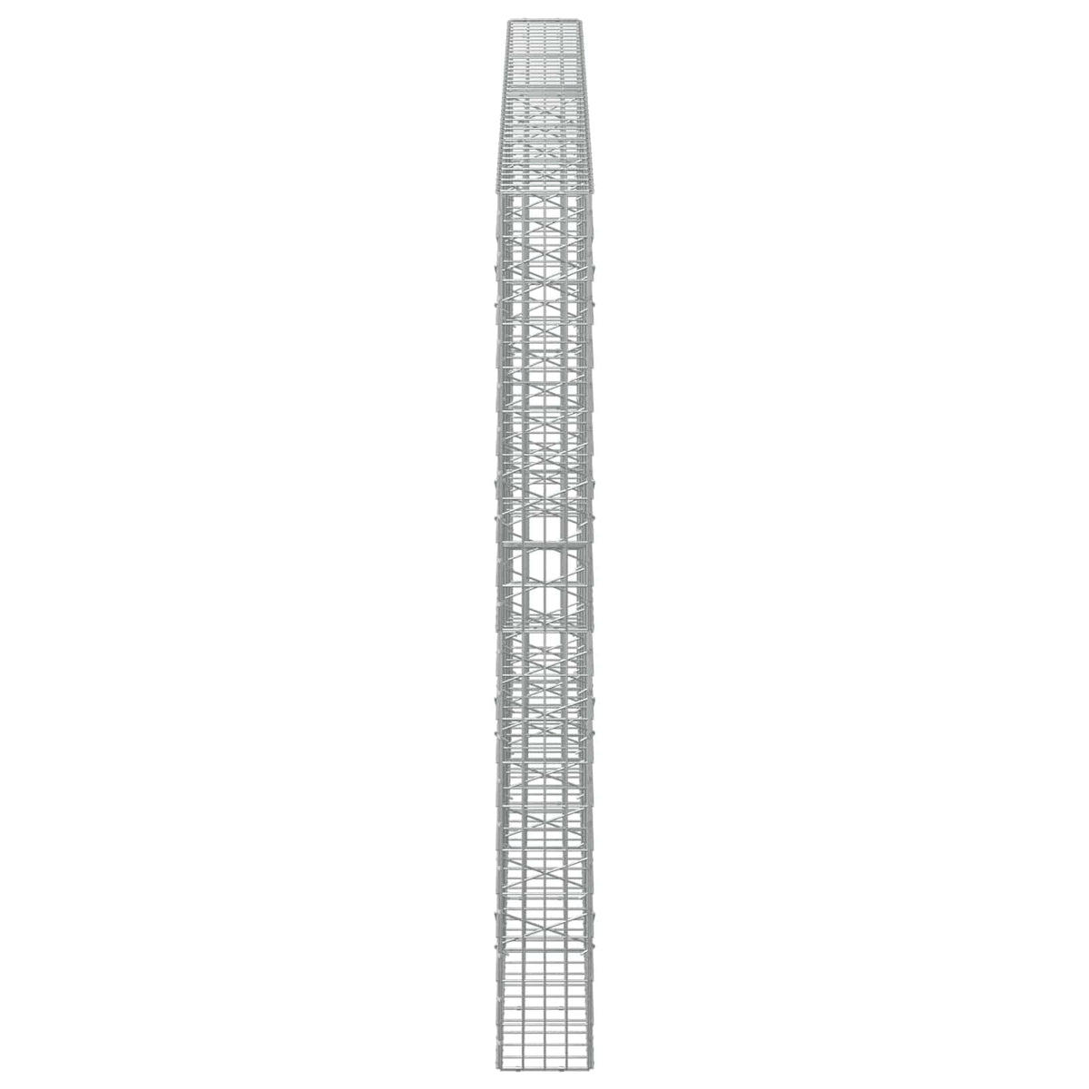 Gabionas su 5 mm viela ir 5x10 cm tinkleliu 400x20x200 cm