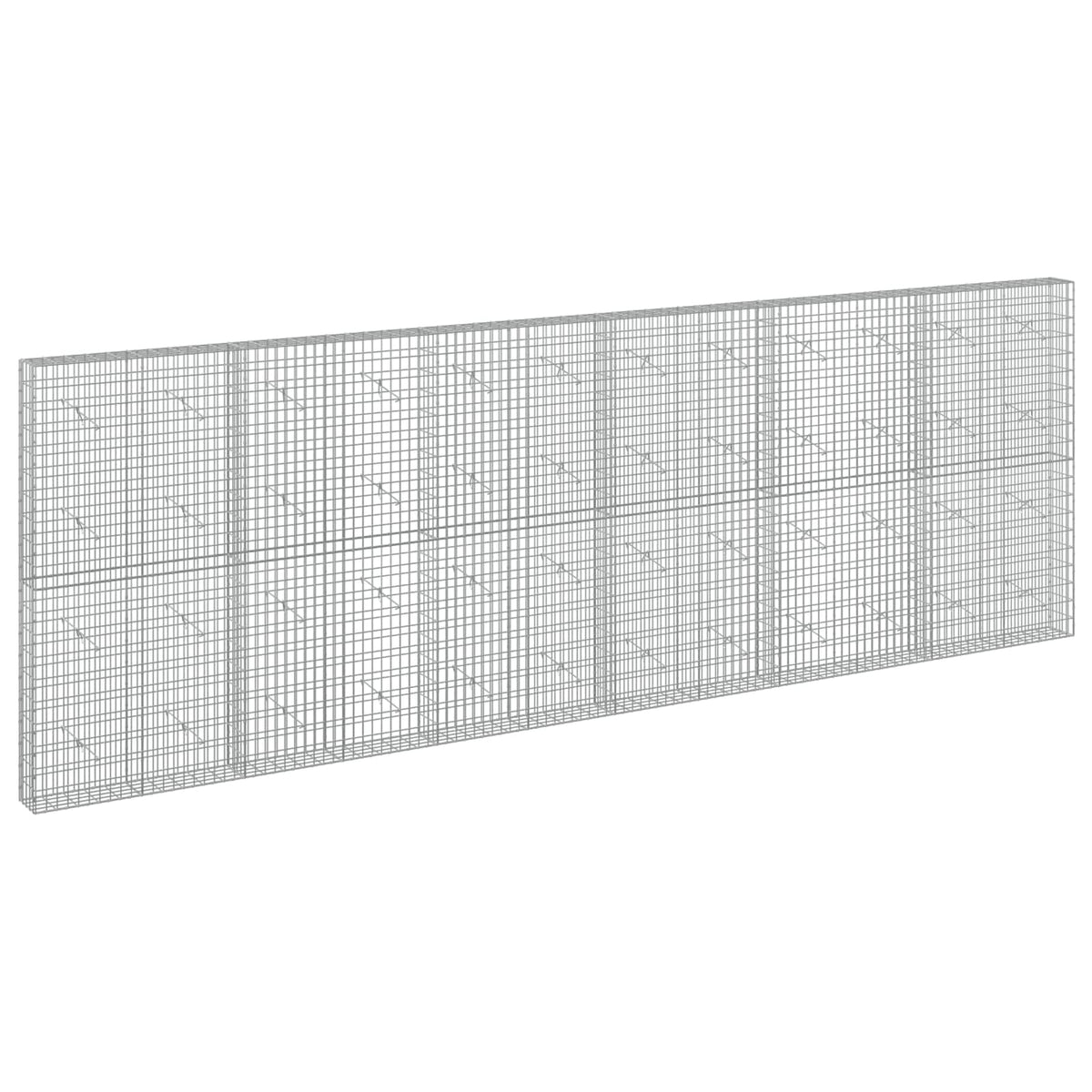 Gabionas su 5 mm Viela ir 5x10 cm Tinkleliu 600x20x200 cm