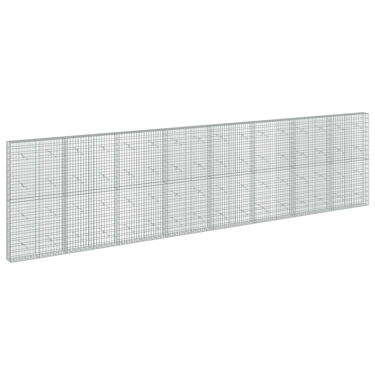 Gabionas su 5 mm Viela ir 5x10 cm Tinkleliu 800x20x200 cm