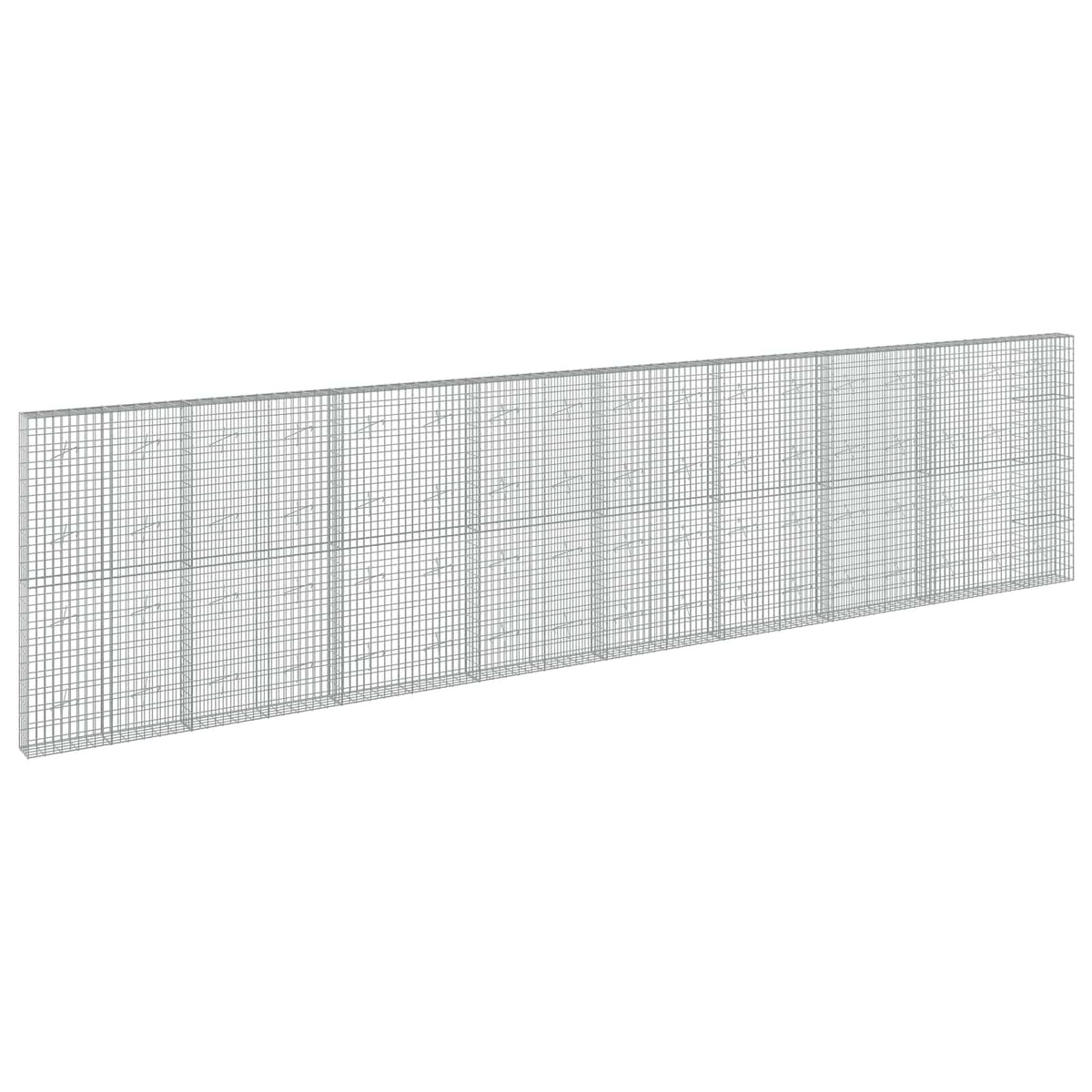 Gabionas su 5 mm viela ir 5x10 cm tinkleliu 850x20x200 cm
