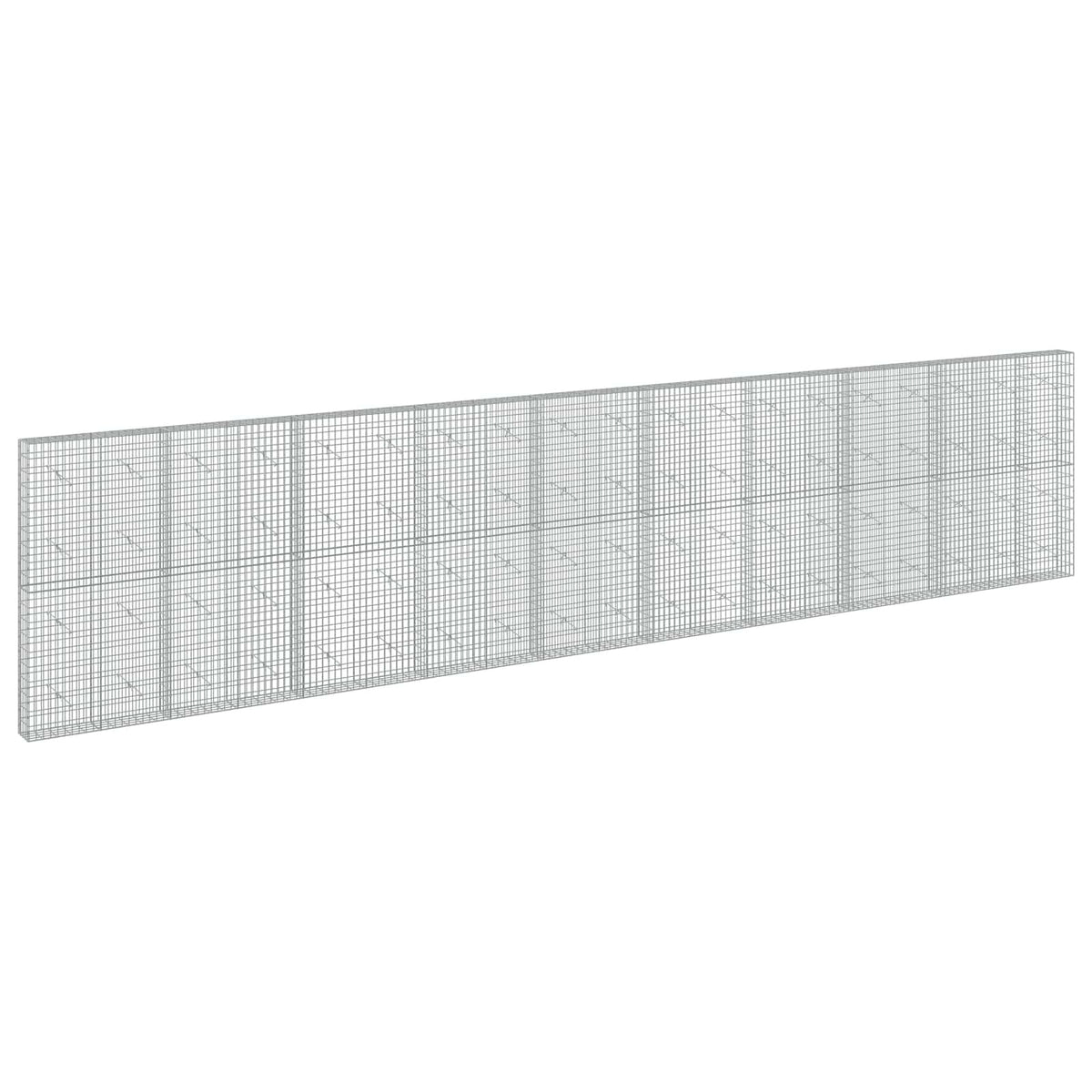 Gabionas su 5 mm Viela ir 5x10 cm Tinkleliu 950x20x200 cm