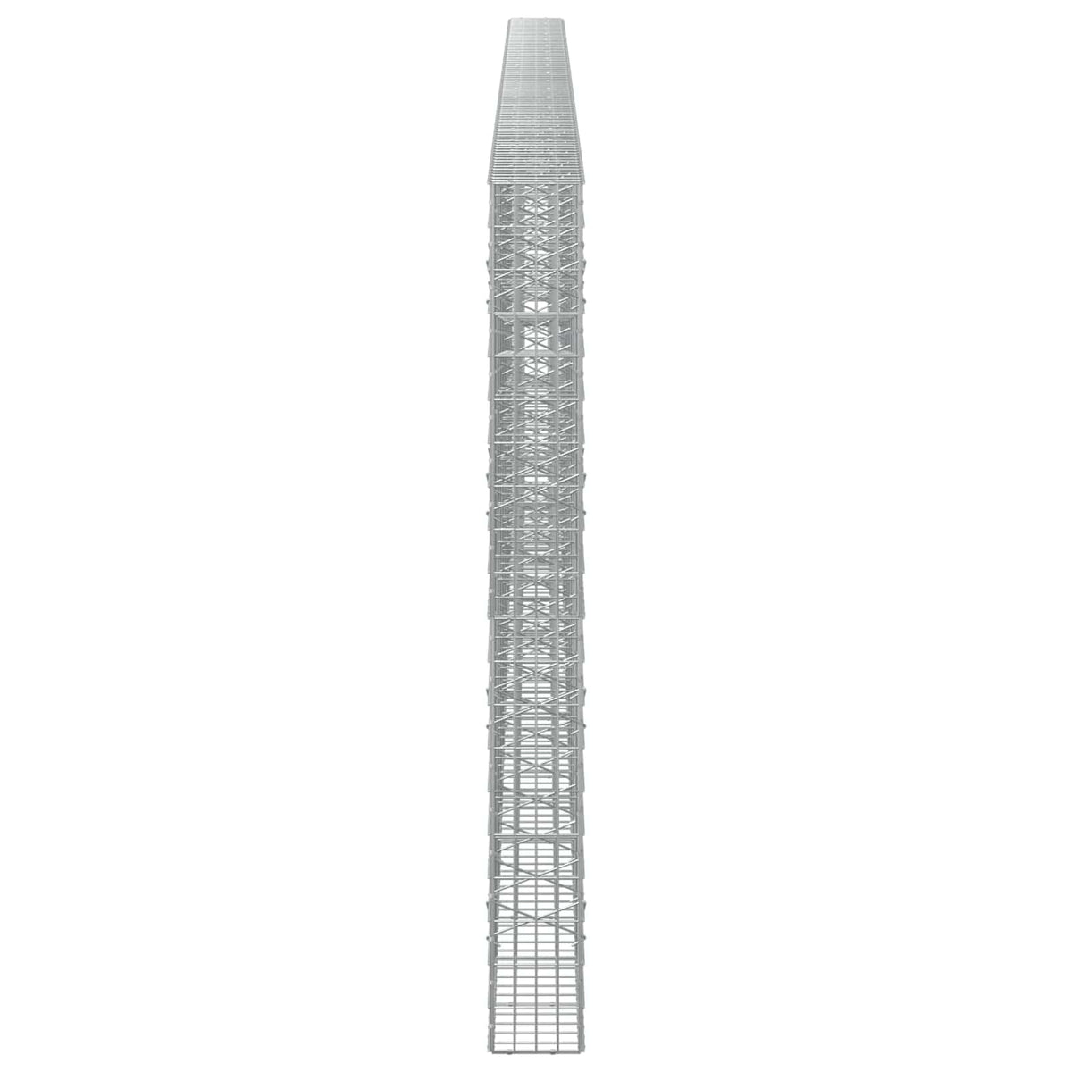 Gabionas su 5 mm Viela ir 5x10 cm Tinkleliu 950x20x200 cm