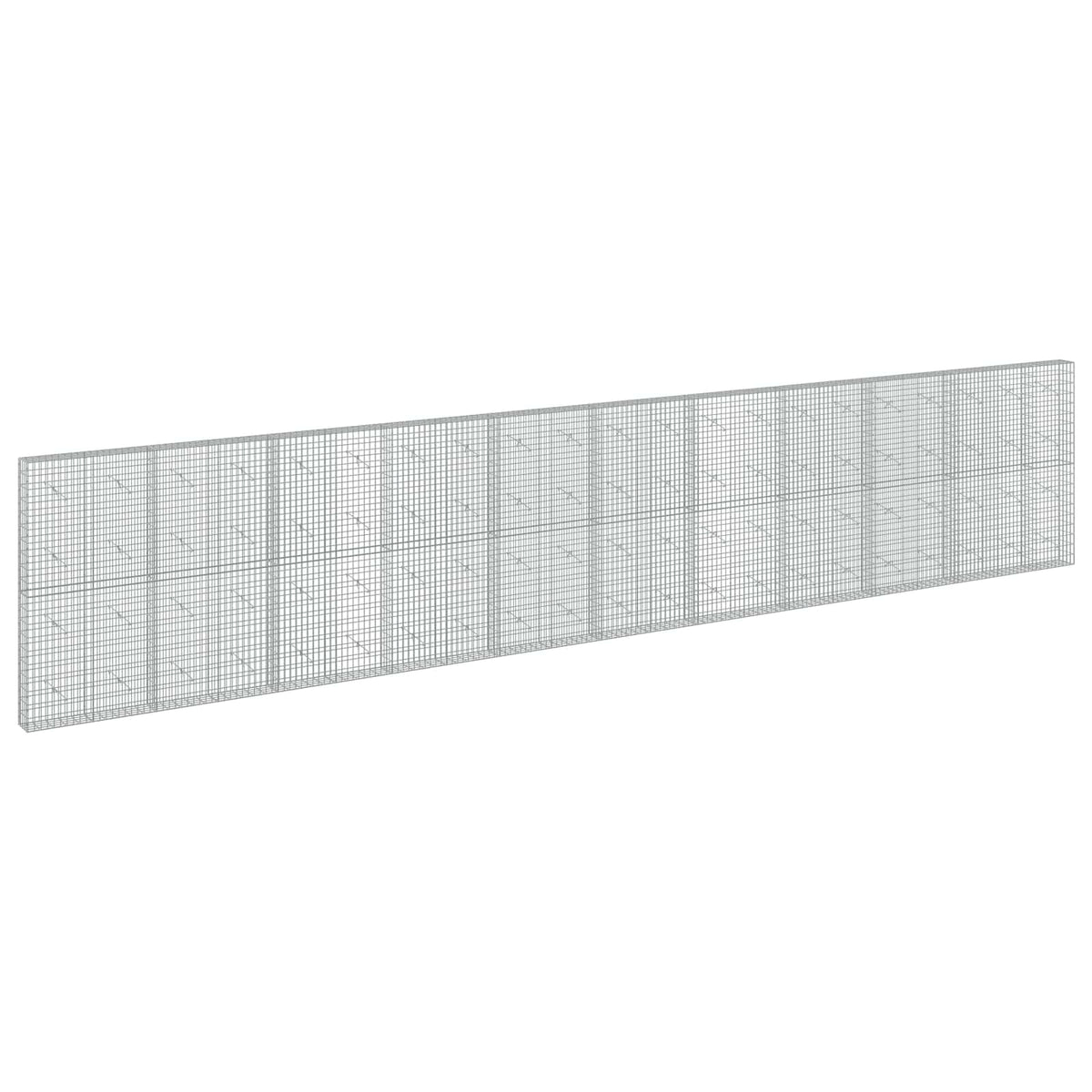Gabionas su 5 mm Viela ir 5x10 cm Tinkleliu 1050x20x200 cm