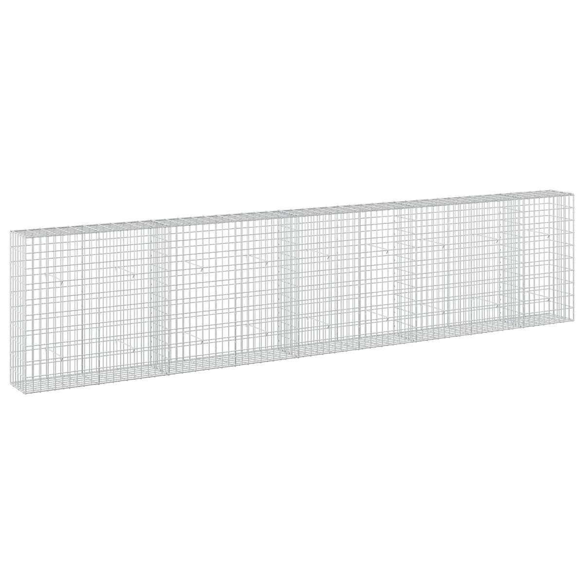 Gabionas su 5 mm Viela ir 5x10 cm Tinkleliu 450x30x100 cm