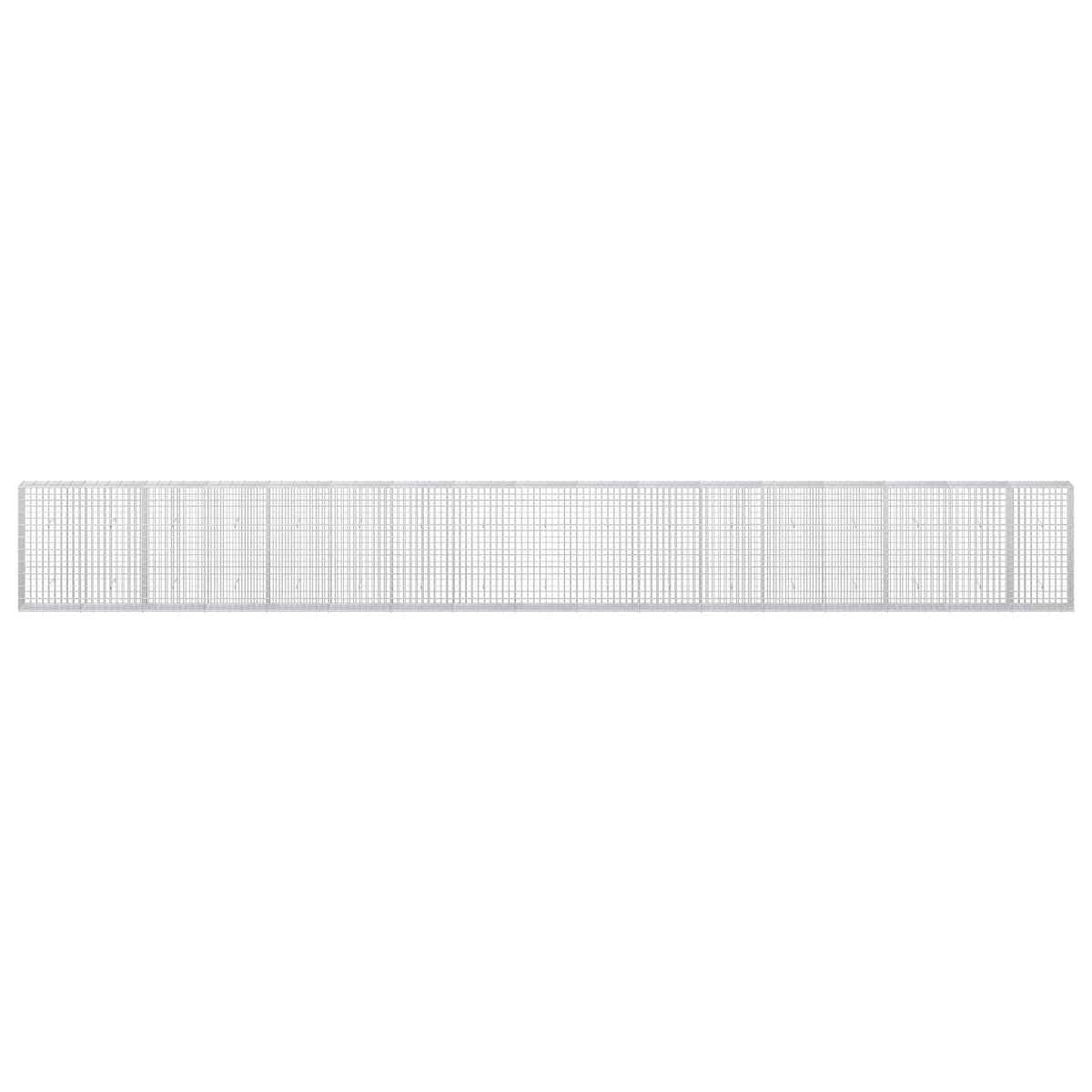 Gabionas su 5 mm Viela ir 5x10 cm Tinkleliu 850x30x100 cm