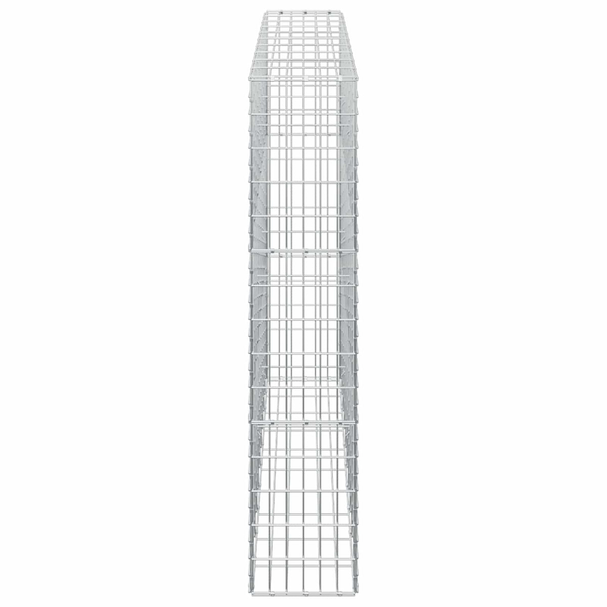 Gabionas su 5 mm Viela ir 5x10 cm Tinkleliu 100x30x150 cm