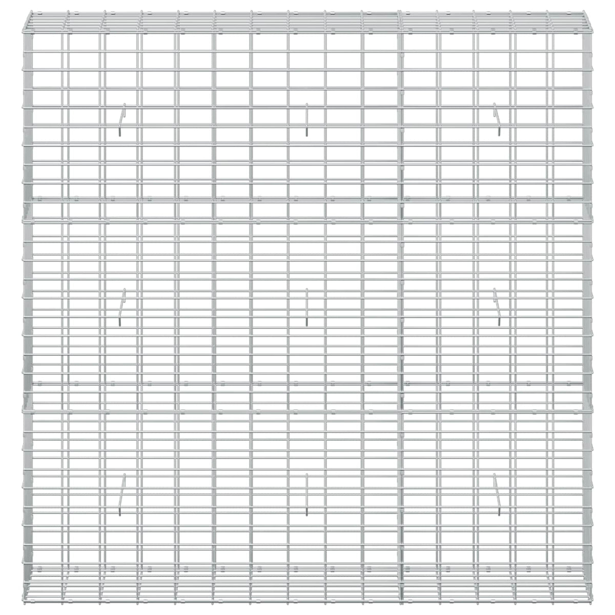 Gabionas su 5 mm Viela ir 5x10 cm Tinkleliu 150x30x150 cm