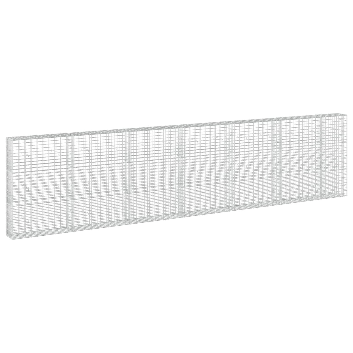 Gabionas su 5 mm viela ir 5x10 cm tinkleliu 650x30x150 cm