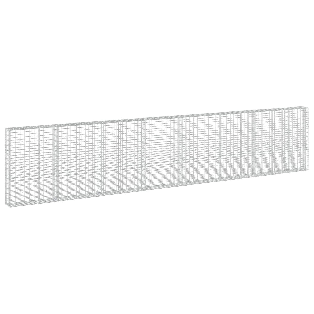 Gabionas su 5 mm viela ir 5x10 cm tinkleliu 750x30x150 cm