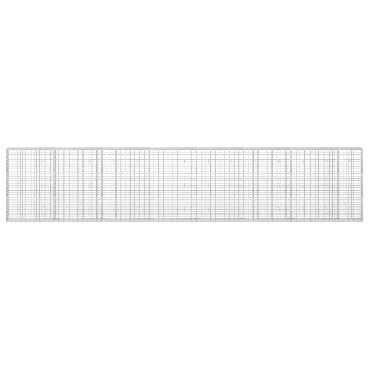 Gabionas su 5 mm viela ir 5x10 cm tinkleliu 750x30x150 cm