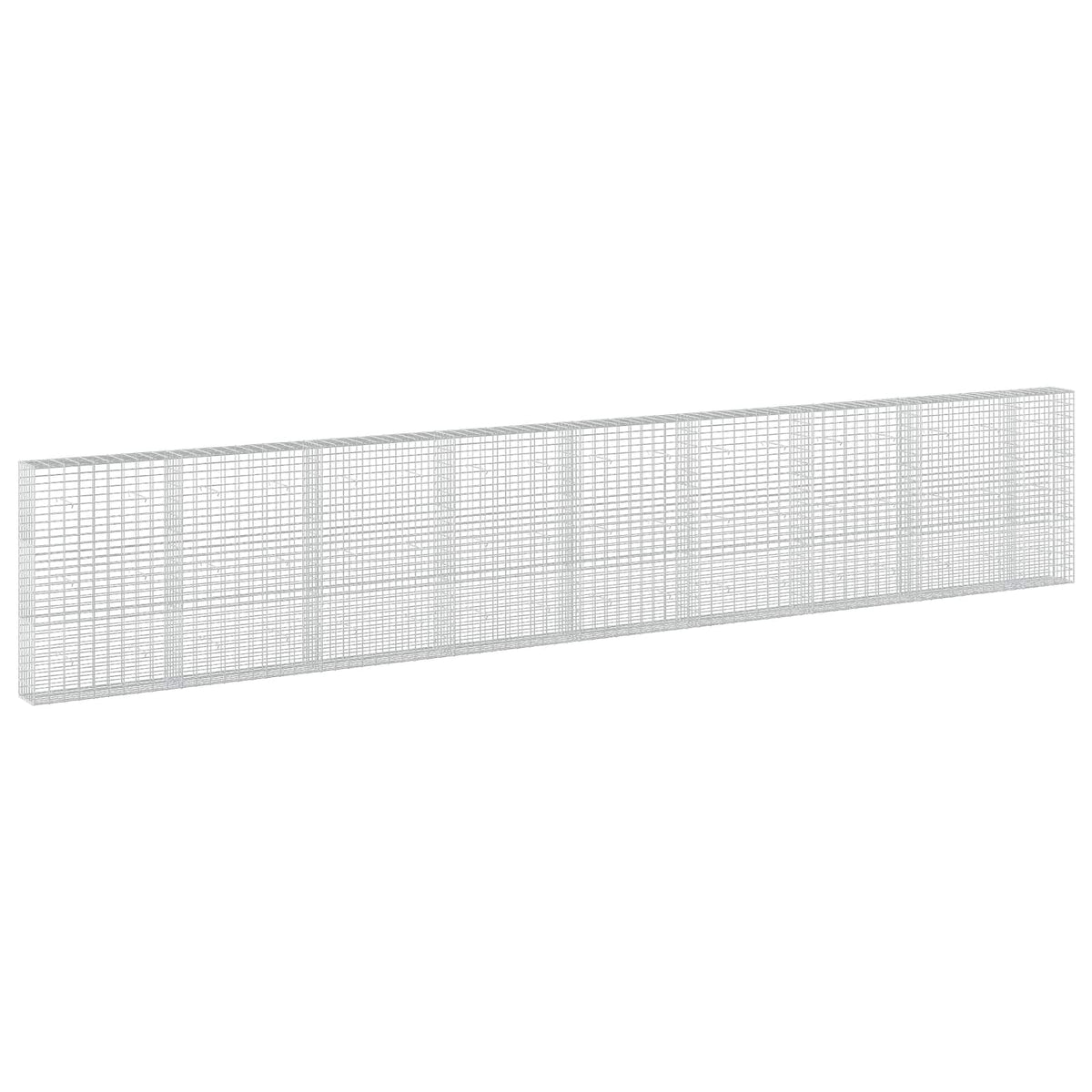 Gabionas su 5 mm viela ir 5x10 cm tinkleliu 850x30x150 cm