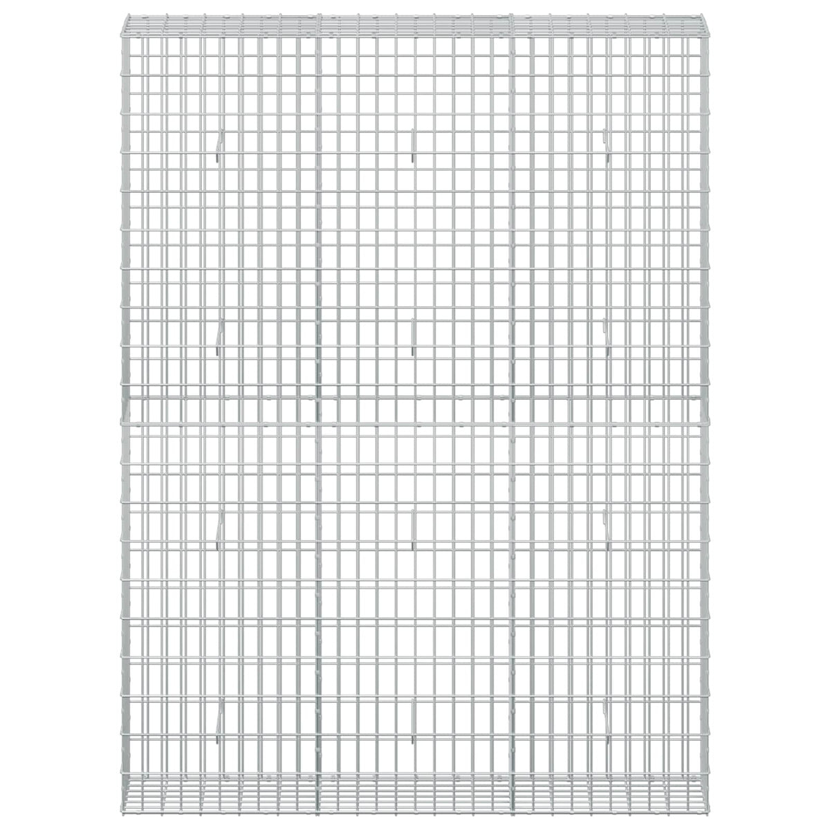 Gabionas su 5 mm Viela ir 5x10 cm Tinkleliu 150x30x200 cm