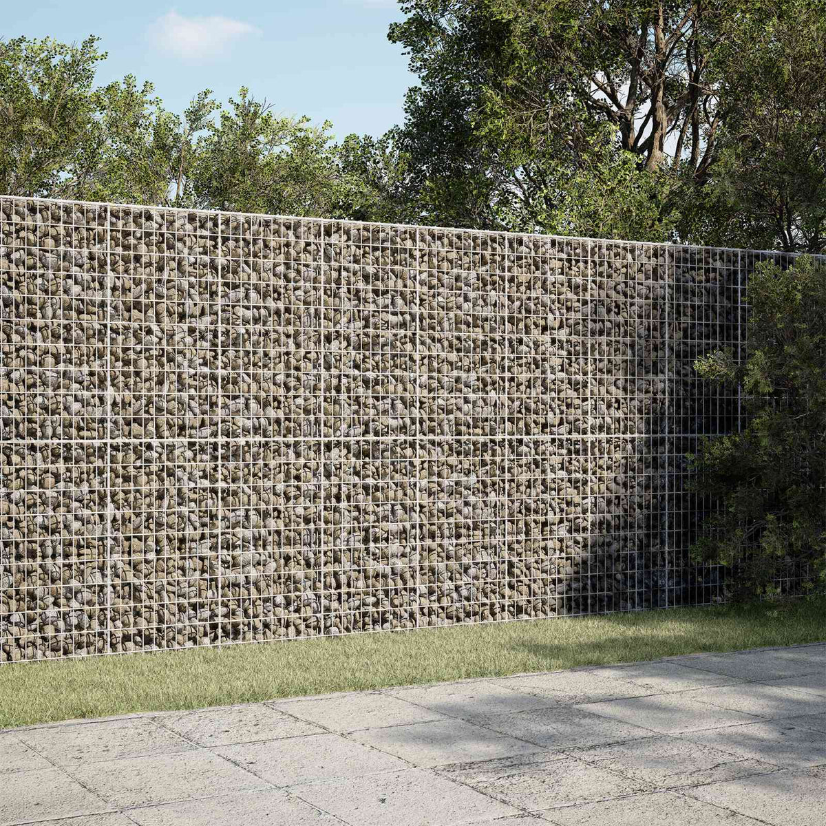 Gabionas su 5 mm Viela ir 5x10 cm Tinkleliu 200x30x200 cm