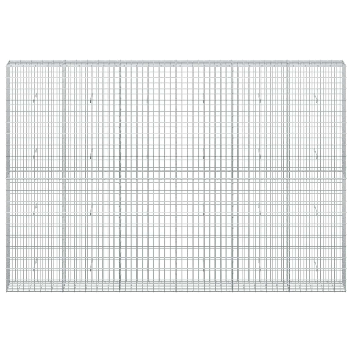 Gabionas su 5 mm Viela ir 5x10 cm Tinkleliu 300x30x200 cm