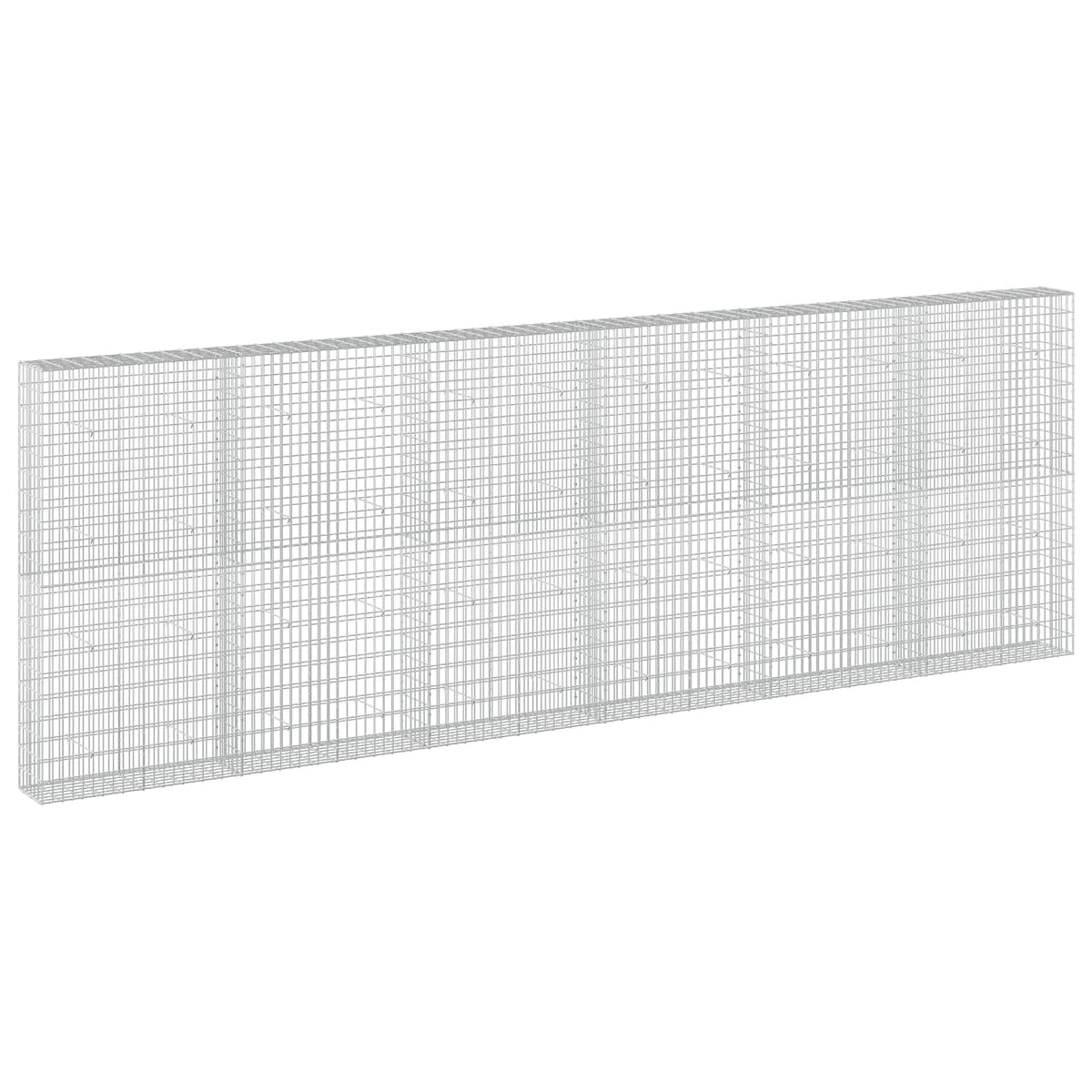 Gabionas su 5 mm Viela ir 5x10 cm Tinkleliu 600x30x200 cm