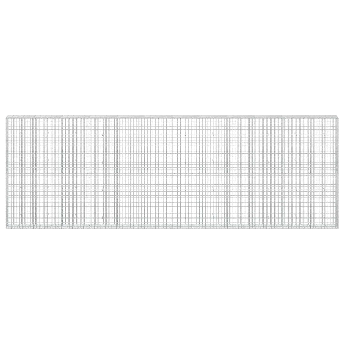 Gabionas su 5 mm Viela ir 5x10 cm Tinkleliu 600x30x200 cm