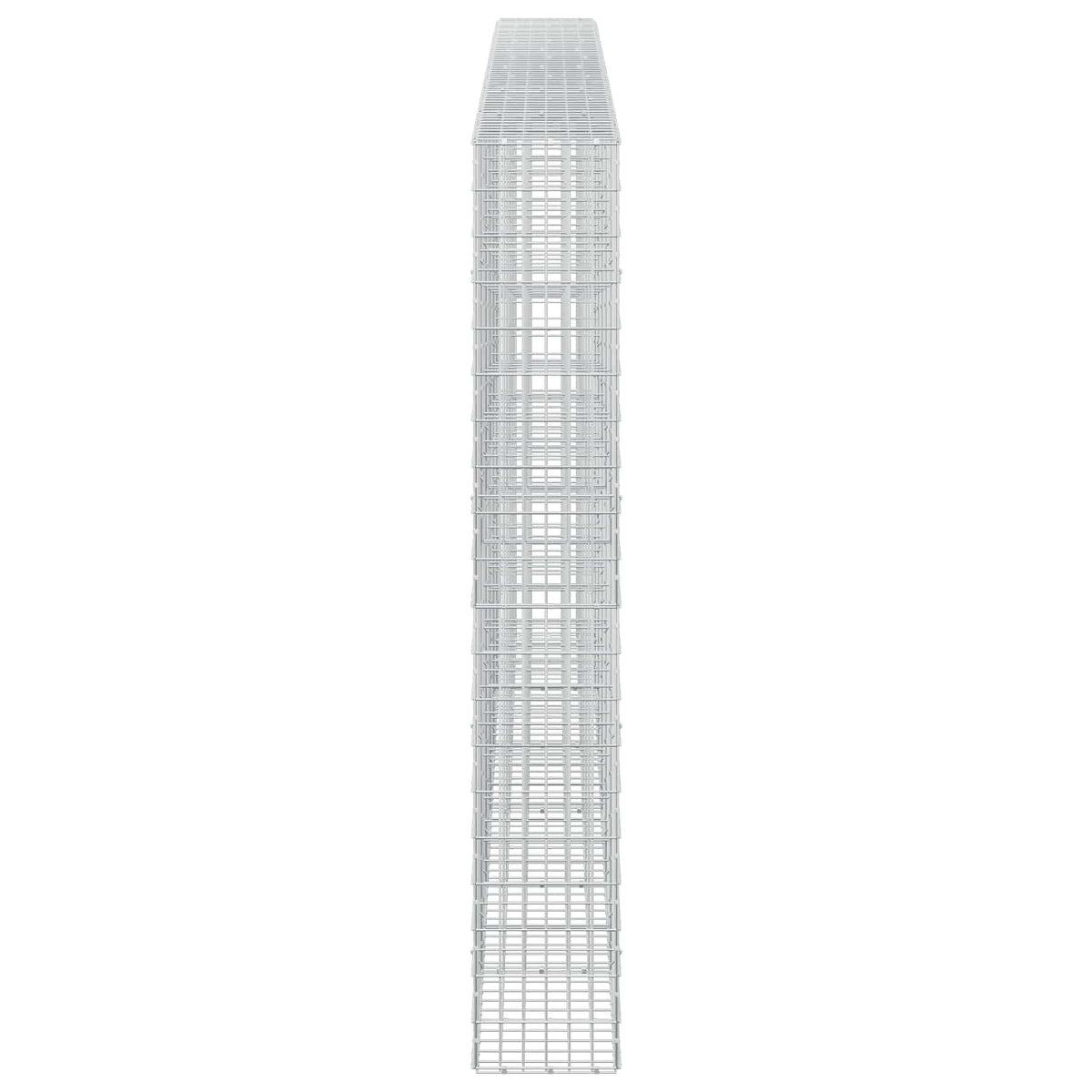 Gabionas su 5 mm Viela ir 5x10 cm Tinkleliu 600x30x200 cm