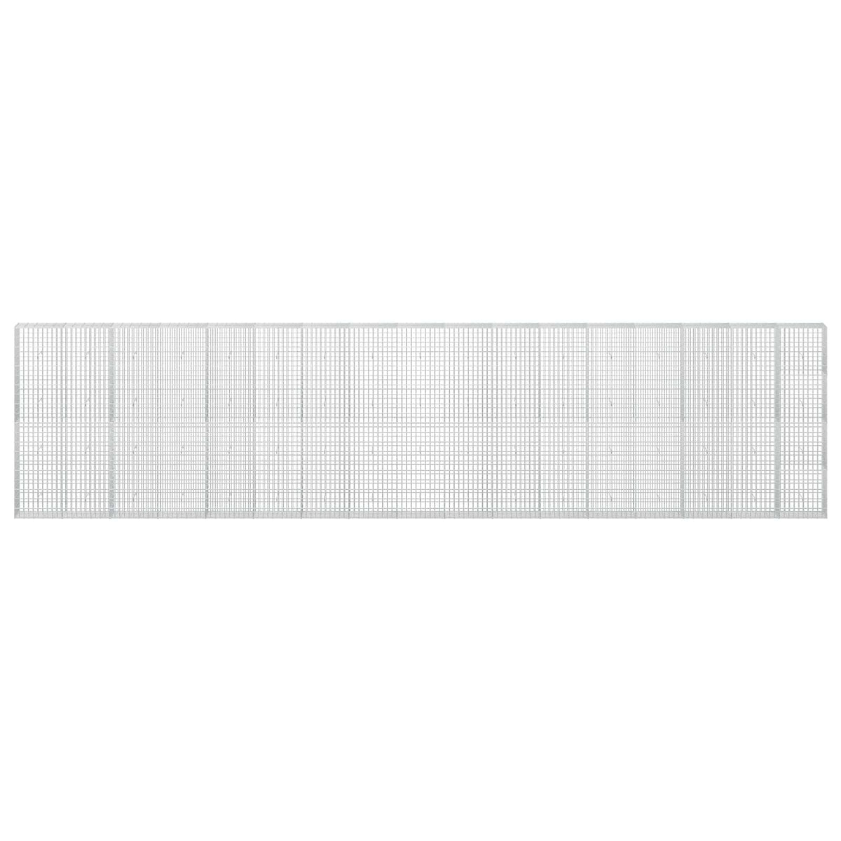 Gabionas su 5 mm viela ir 5x10 cm tinkleliu 850x30x200 cm