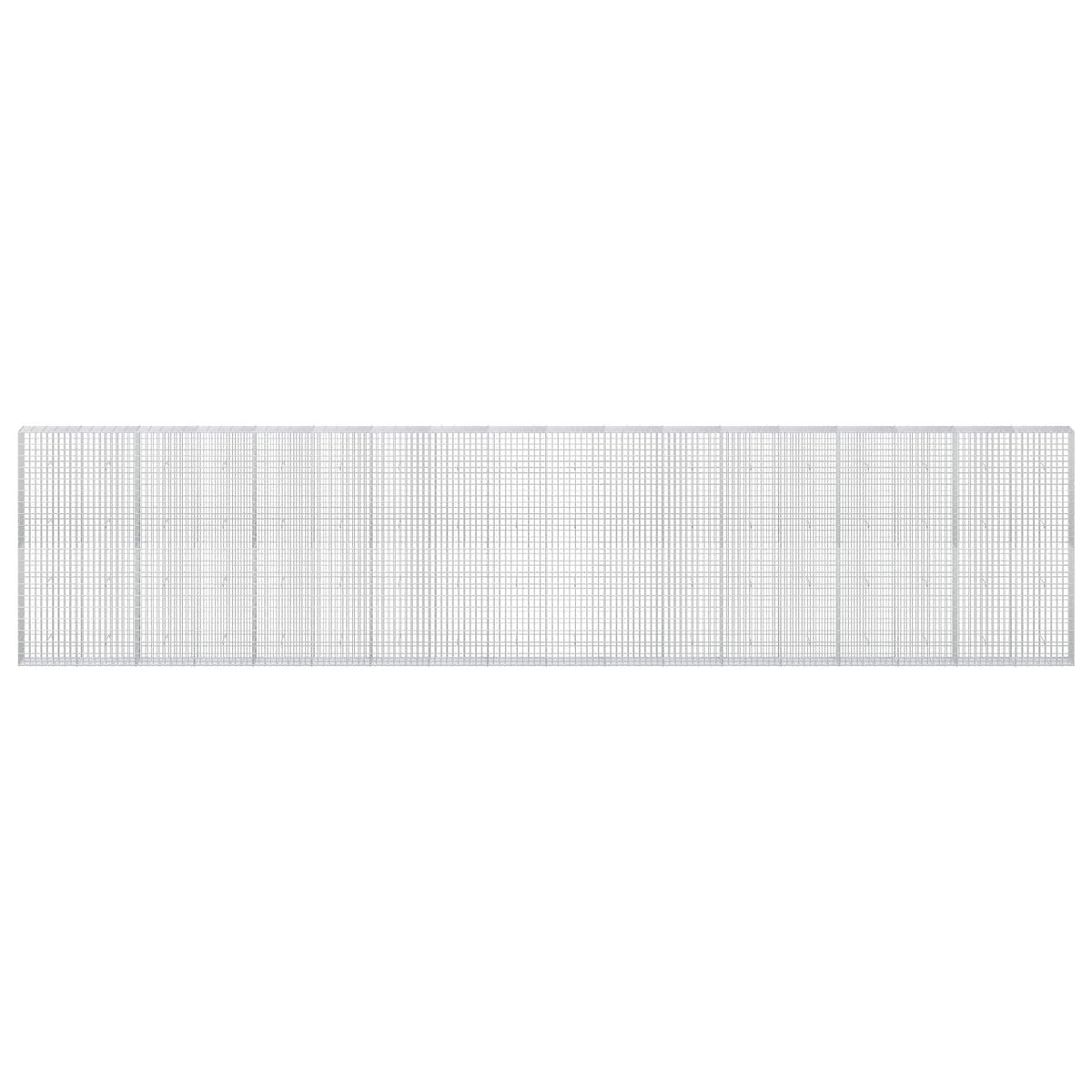 Gabionas su 5 mm Viela ir 5x10 cm Tinkleliu 900x30x200 cm