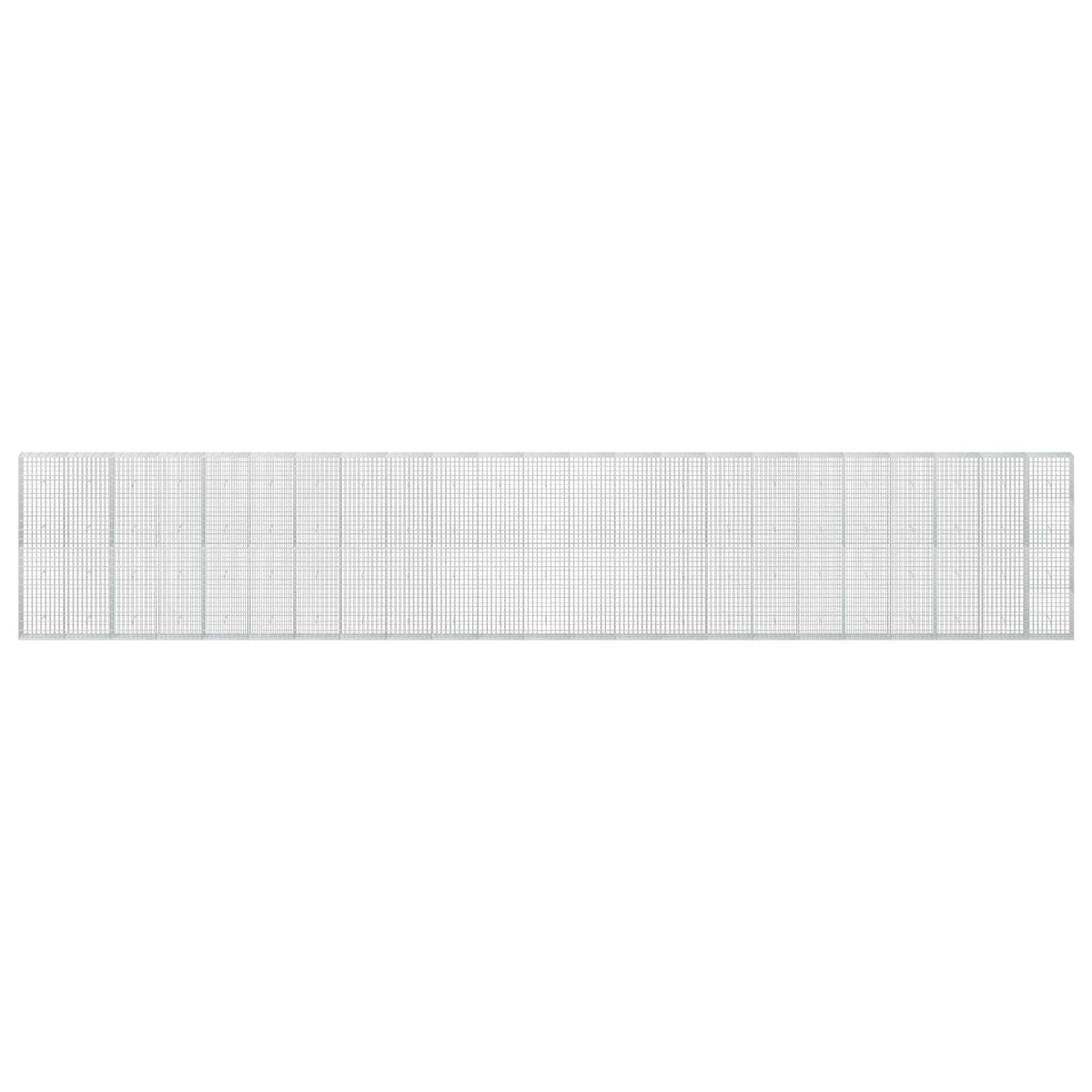 Gabionas su 5 mm viela ir 5x10 cm tinkleliu 1150x30x200 cm