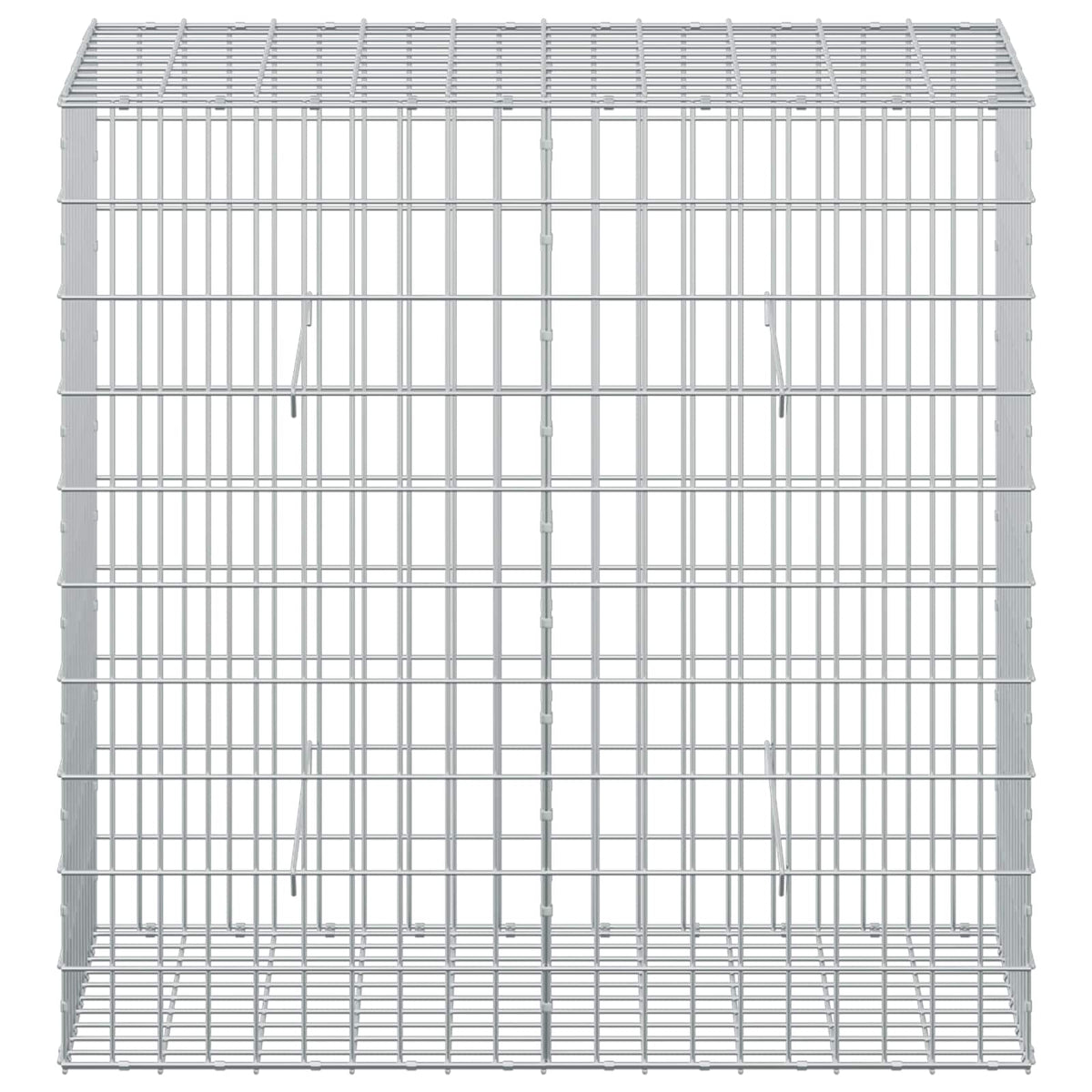 Gabionas su 5 mm Viela ir 5x10 cm Tinkleliu 100x50x100 cm