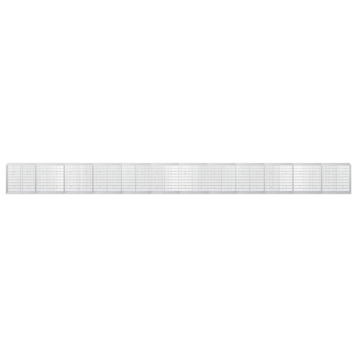 Gabionas su 5 mm viela ir 5x10 cm tinkleliu 1200x50x100 cm