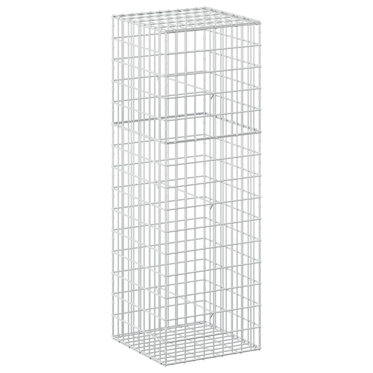 Gabionas su 5 mm Viela ir 5x10 cm Tinkleliu 50x50x150 cm
