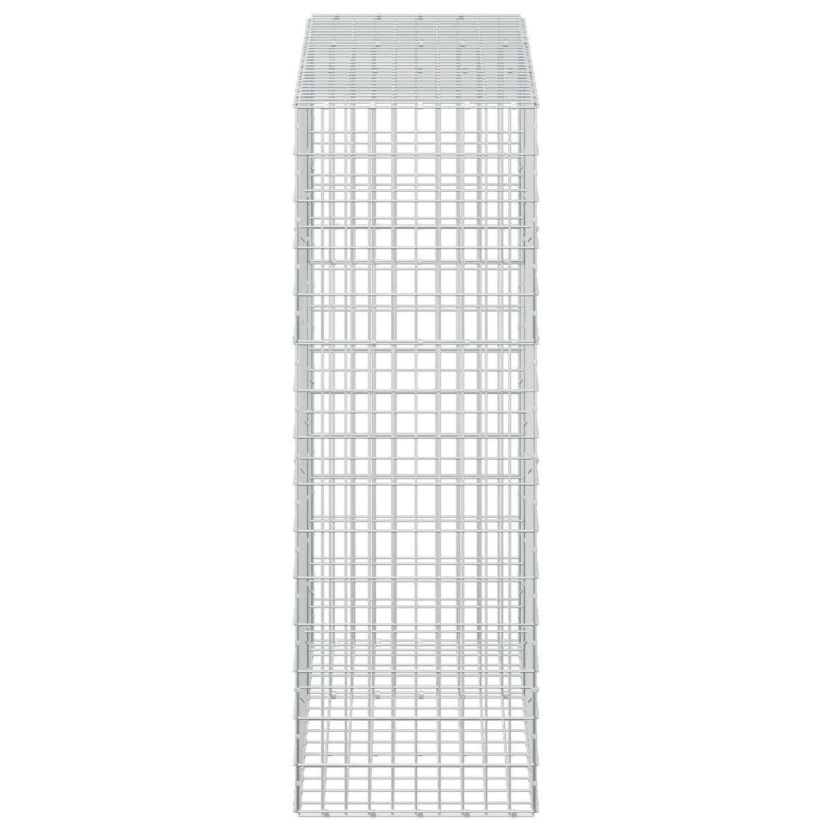 Gabionas su 5 mm viela ir 5x10 cm tinkleliu 150x50x150 cm