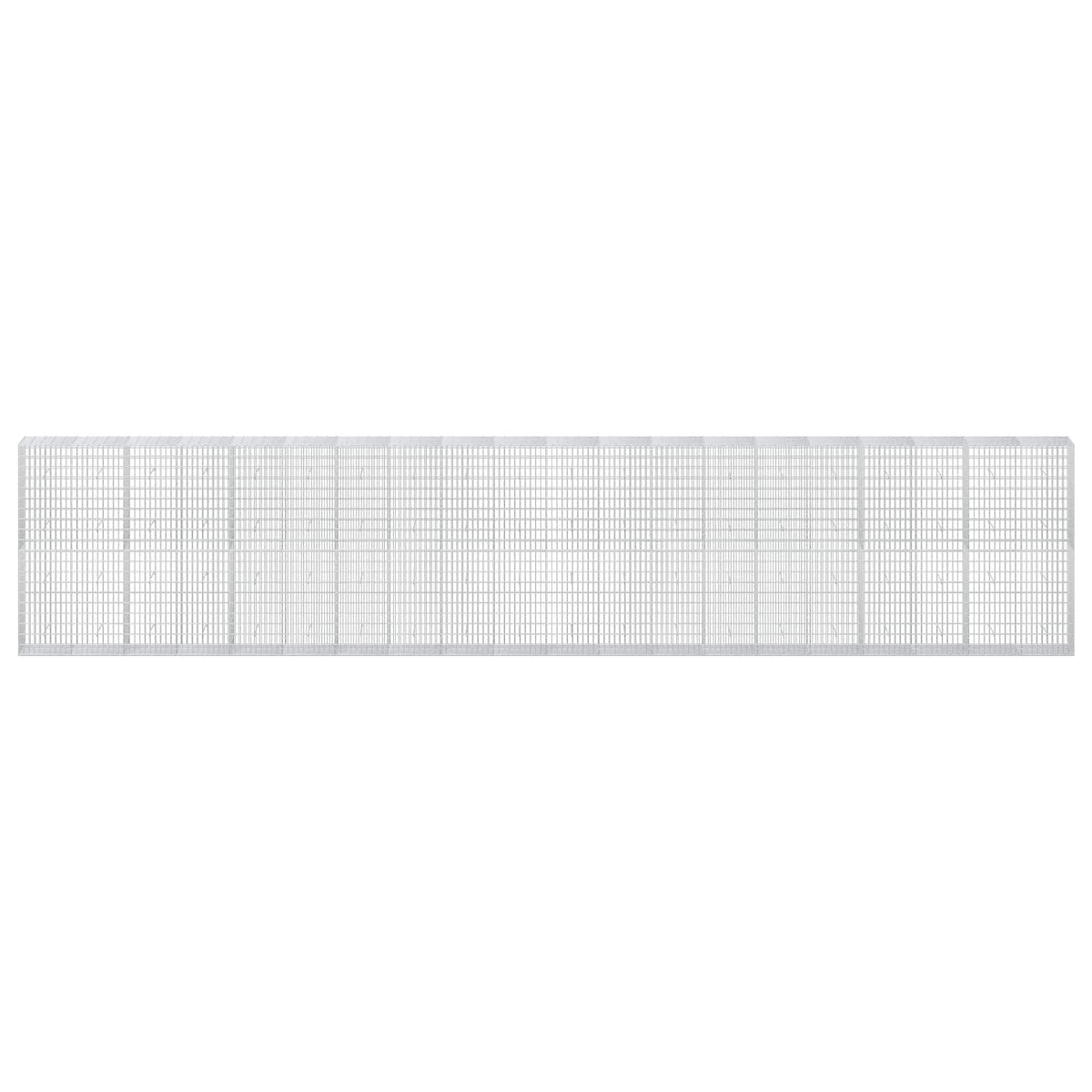 Gabionas su 5 mm viela ir 5x10 cm tinkleliu 1000x50x200 cm