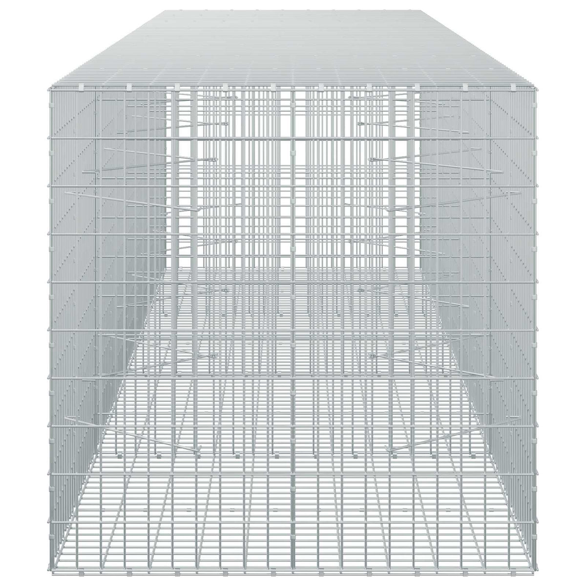 Gabionas su 5 mm viela ir 5x10 cm tinkleliu 400x100x100 cm