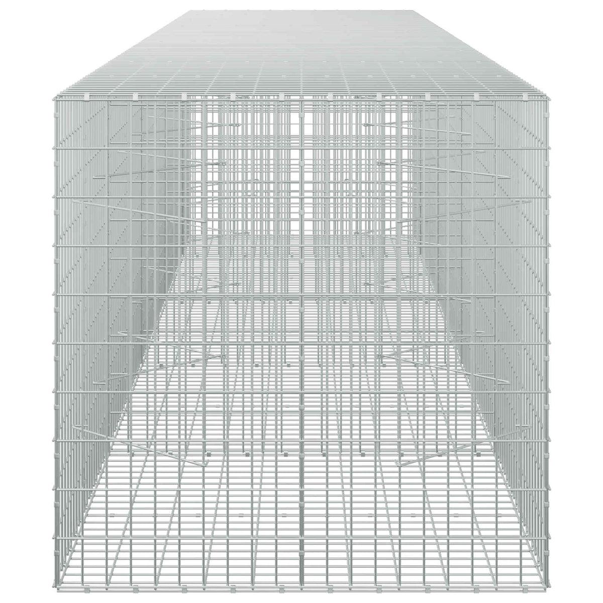 Gabionas su 5 mm viela ir 5x10 cm tinkleliu 450x100x100 cm