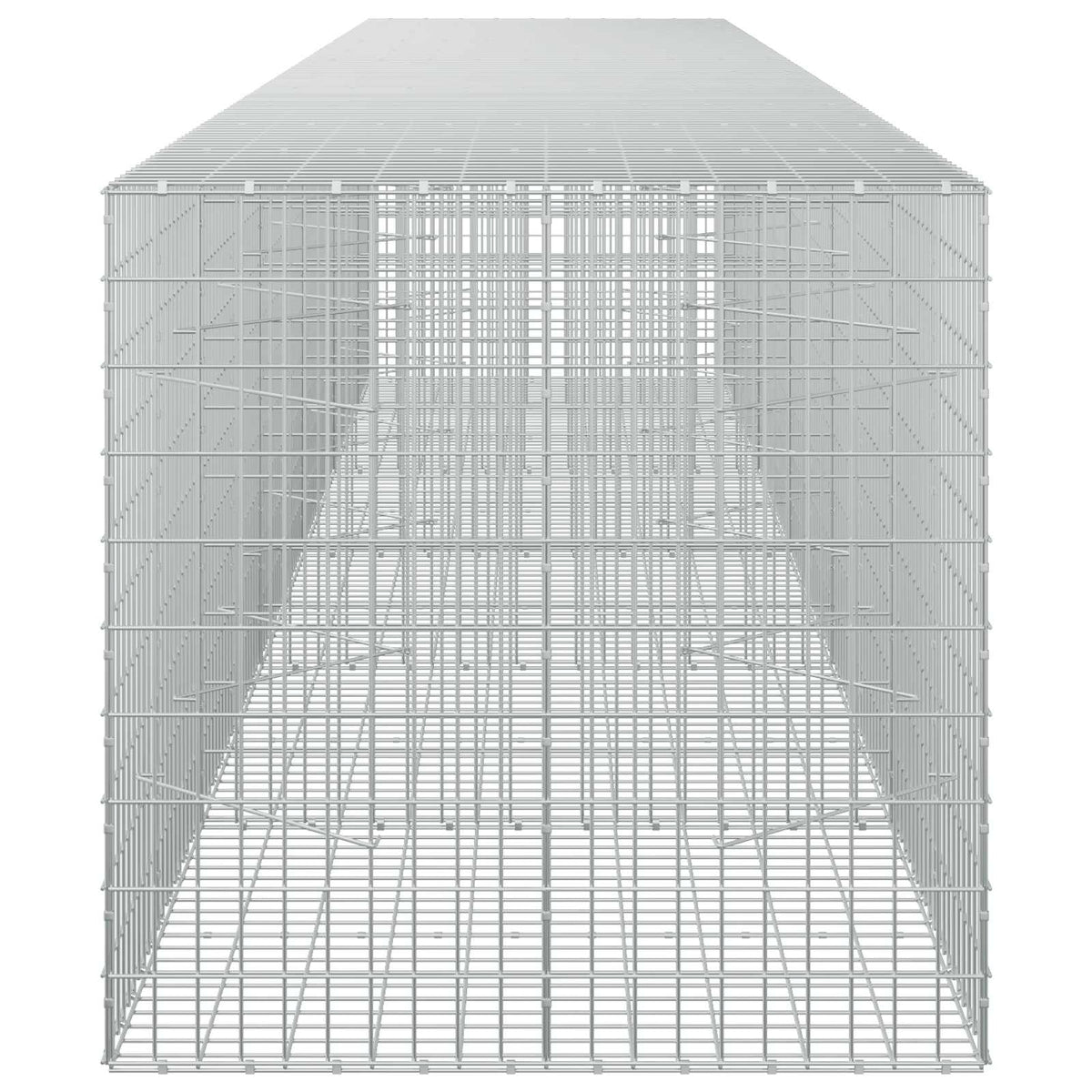 Gabionas su 5 mm Viela ir 5x10 cm Tinkleliu 550x100x100 cm