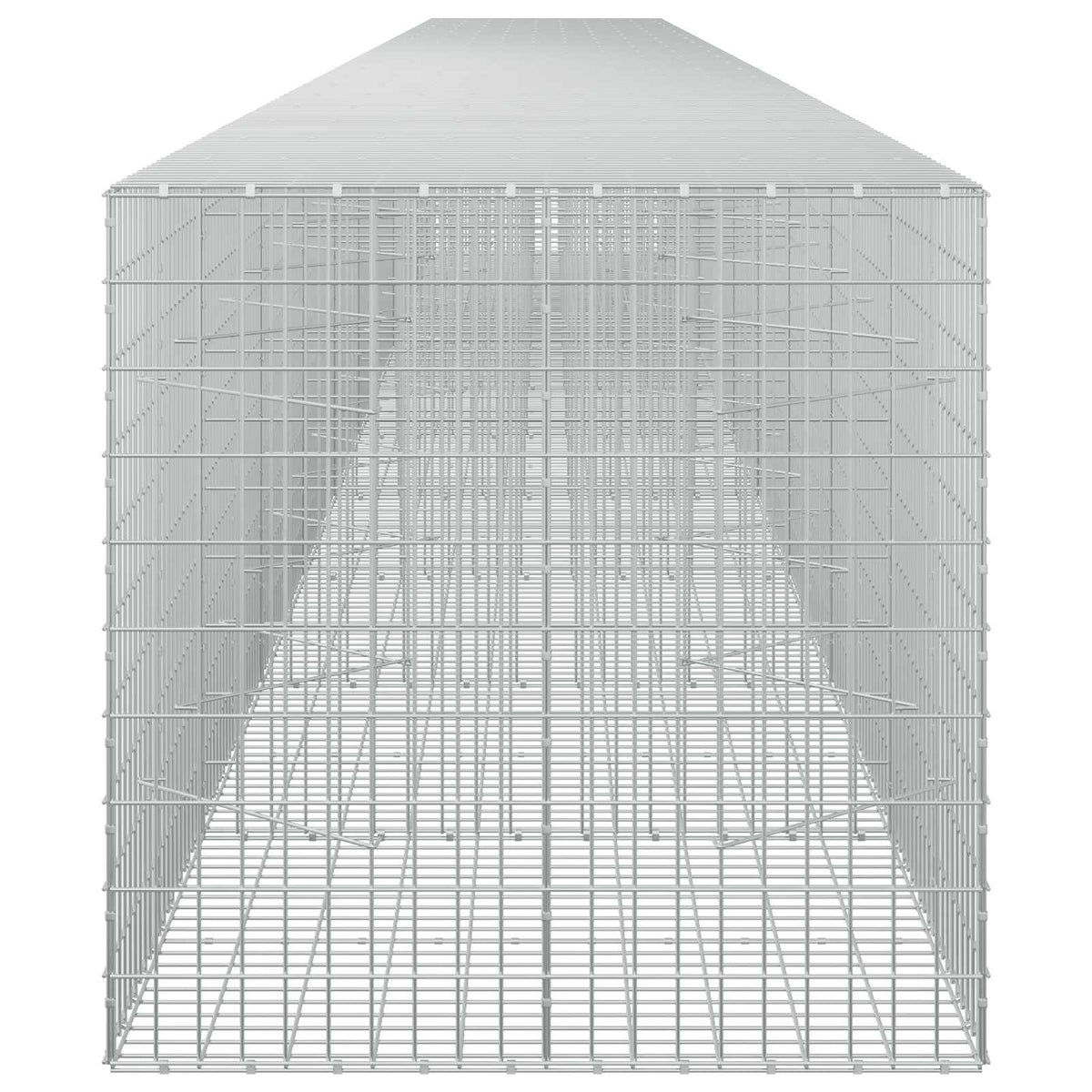 Gabionas su 5 mm viela ir 5x10 cm tinkleliu 1050x100x100 cm
