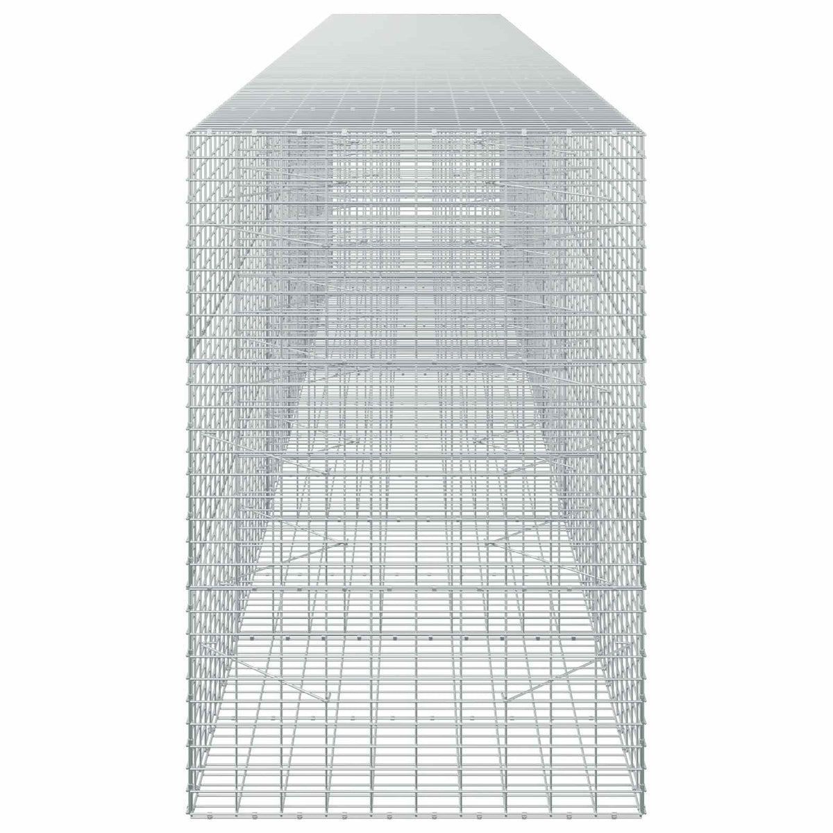 Gabionas su 5 mm viela ir 5x10 cm tinkleliu 650x100x150 cm