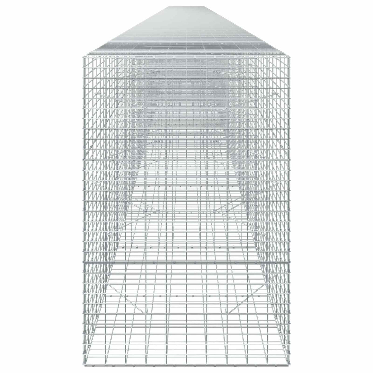 Gabionas su 5 mm viela ir 5x10 cm tinkleliu 1000x100x150 cm