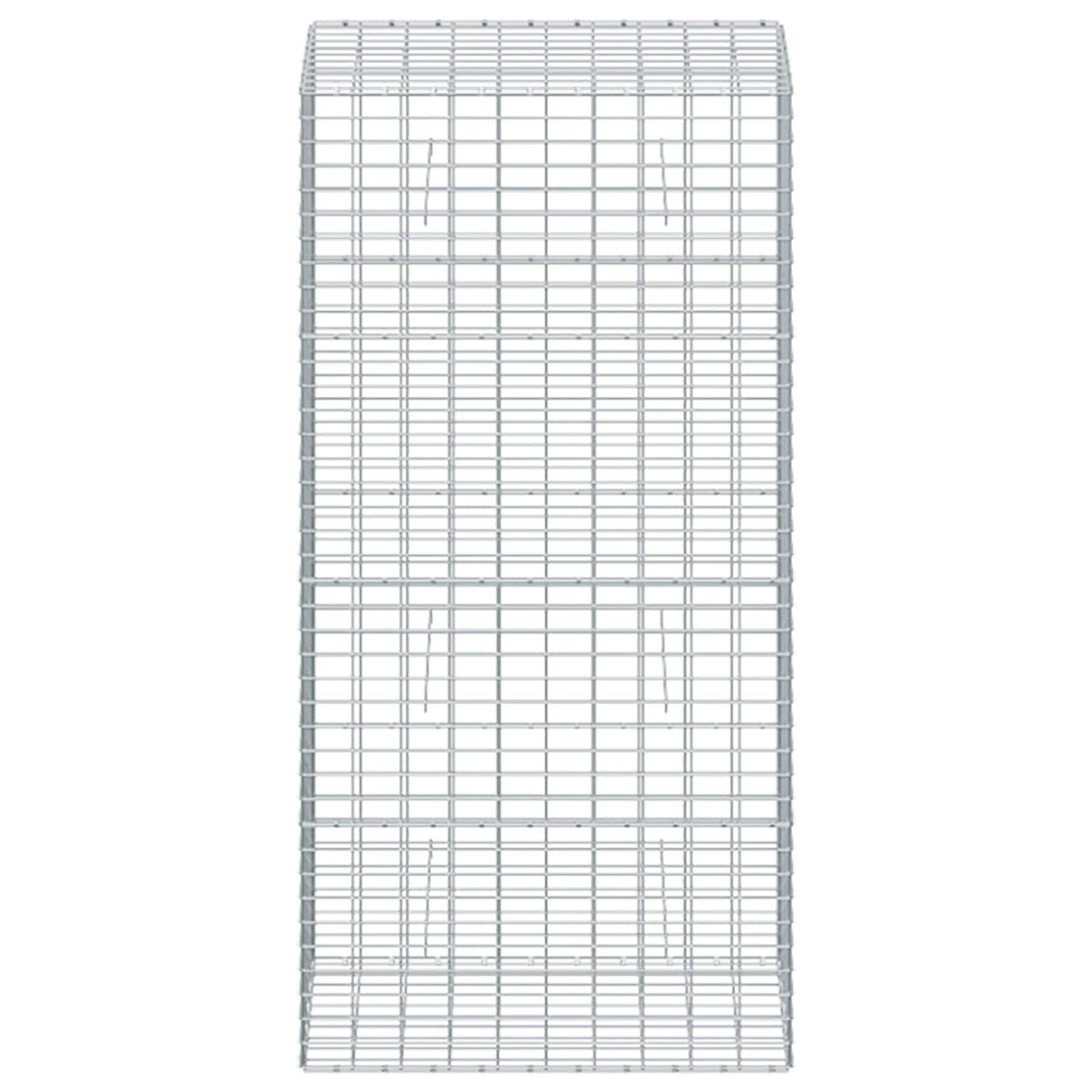 Gabionas su 5 mm viela ir 5x10 cm tinkleliu 50x100x200 cm