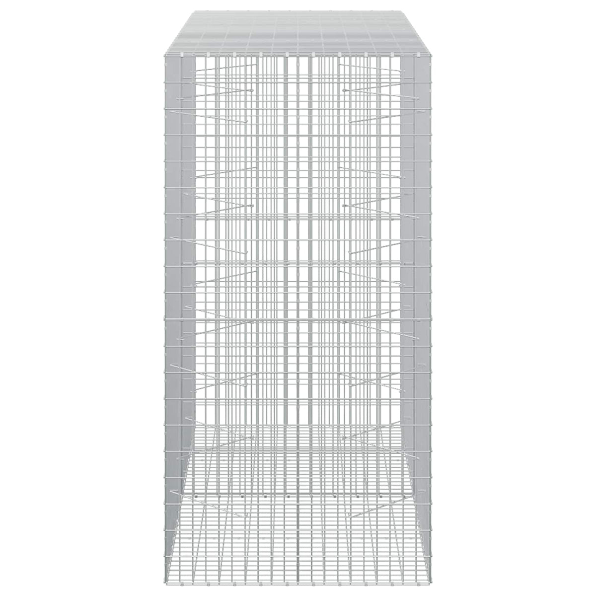 Gabionas su 5 mm viela ir 5x10 cm tinkleliu 200x100x200 cm