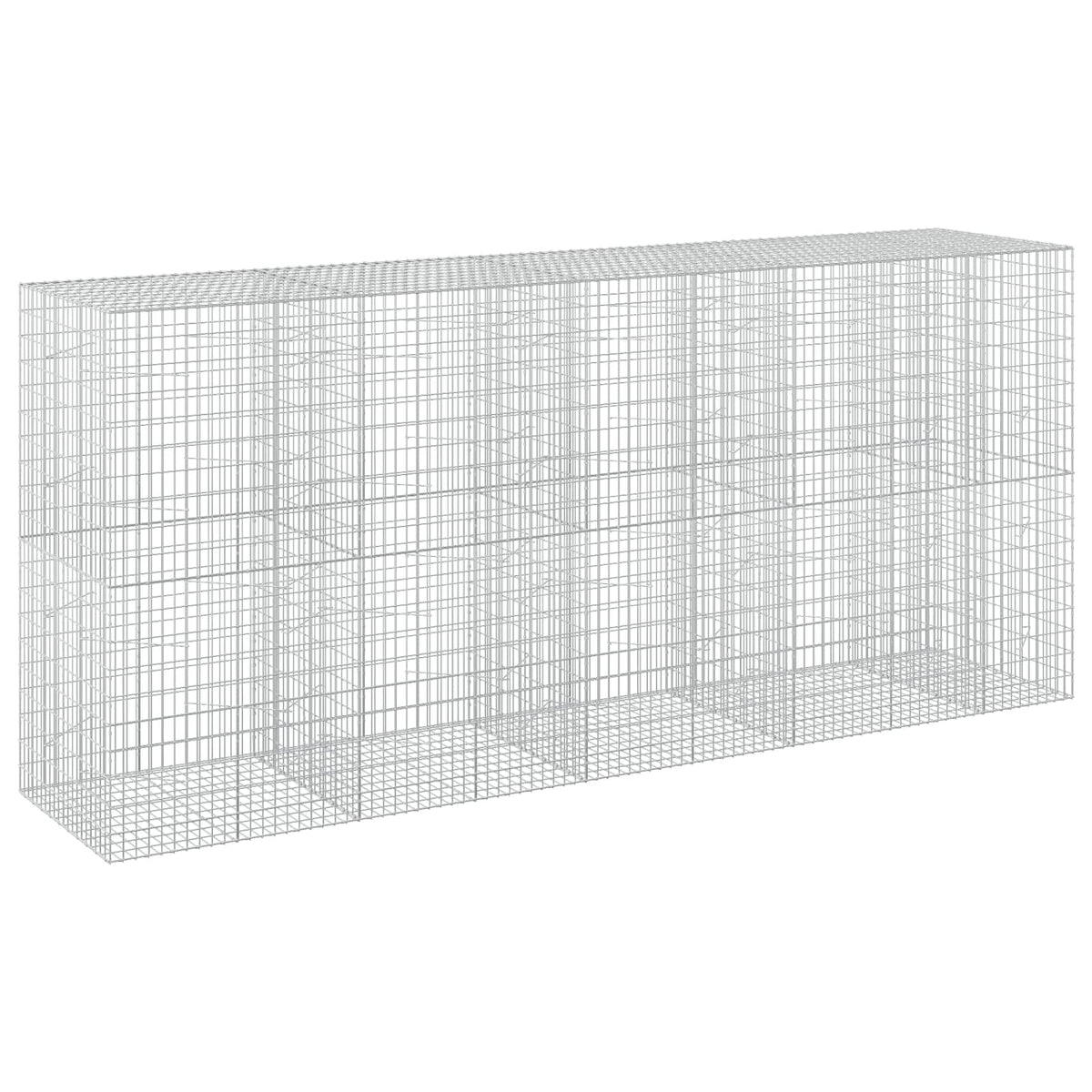 Gabionas su 5 mm viela ir 5x10 cm tinkleliu 450x100x200 cm