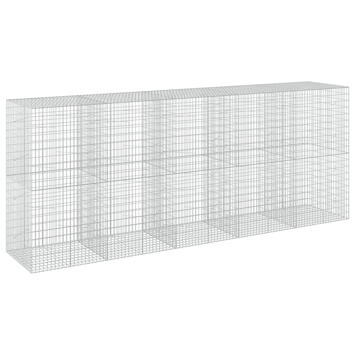 Gabionas su 5 mm Viela ir 5x10 cm Tinkleliu 500x100x200 cm