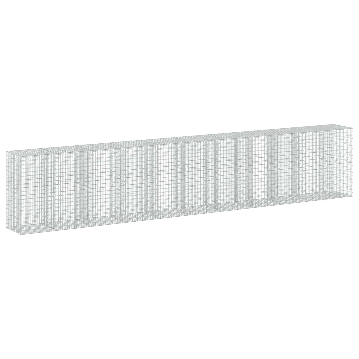 Gabionas su 5 mm Viela ir 5x10 cm Tinkleliu 1050x100x200 cm