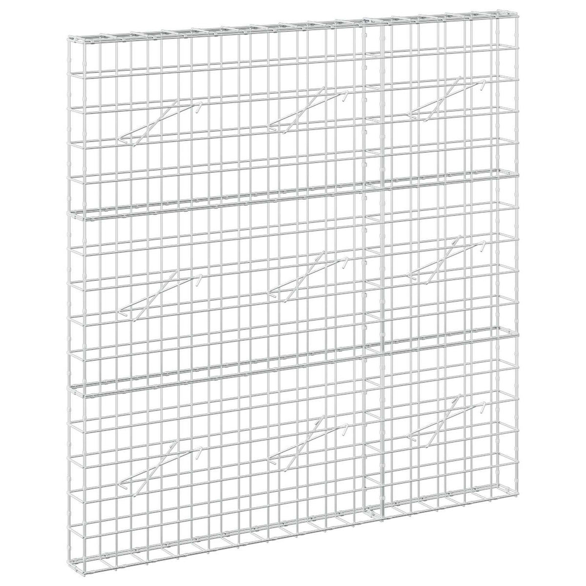 Gabionas su 5 mm viela ir 10x10 cm tinkleliu 150x10x150 cm