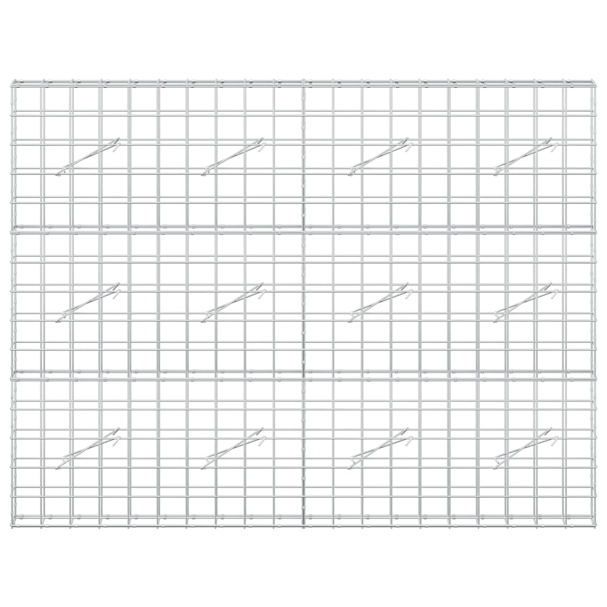 Gabionas su 5 mm viela ir 10x10 cm tinkleliu 200x10x150 cm