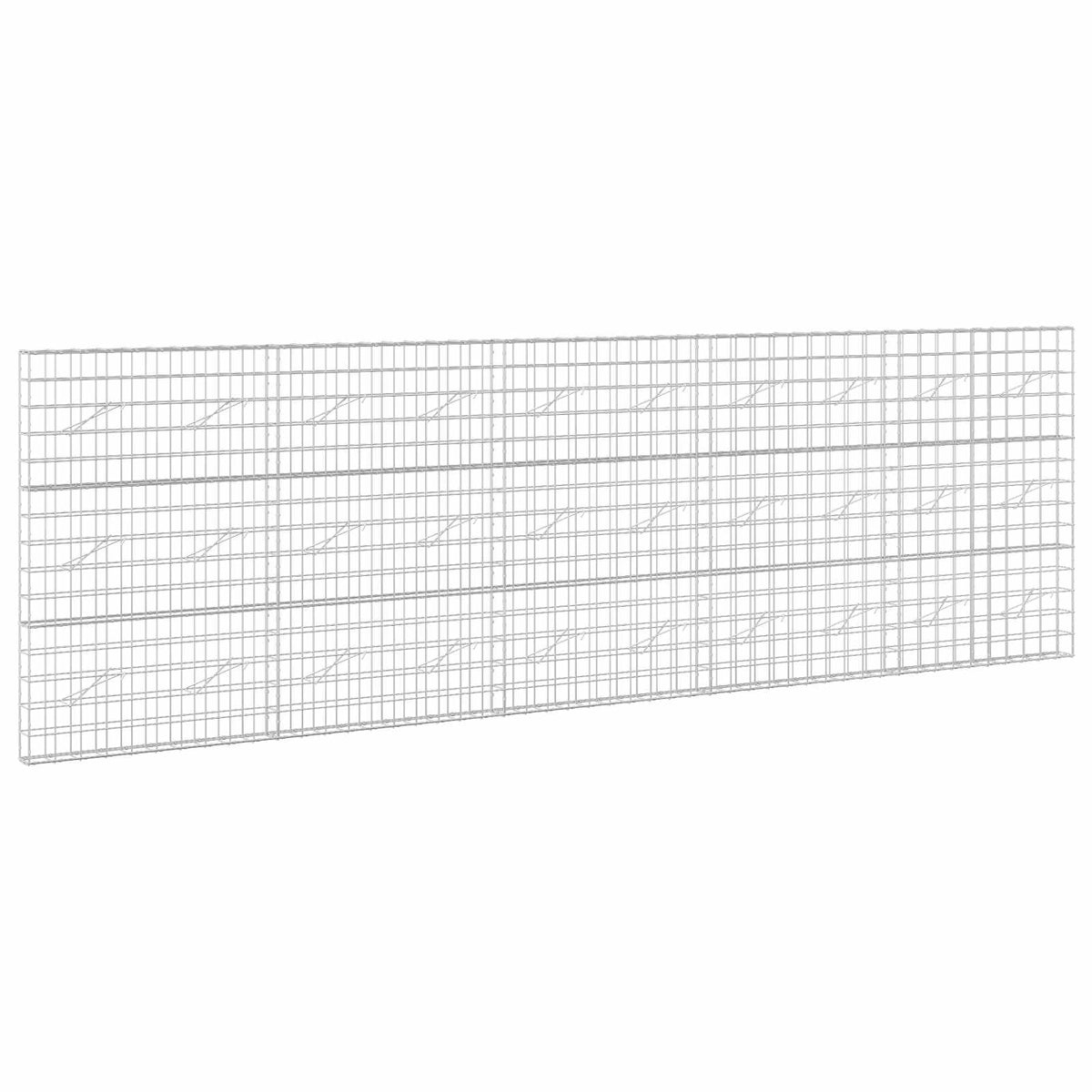 Gabionas su 5 mm viela ir 10x10 cm tinkleliu 500x10x150 cm