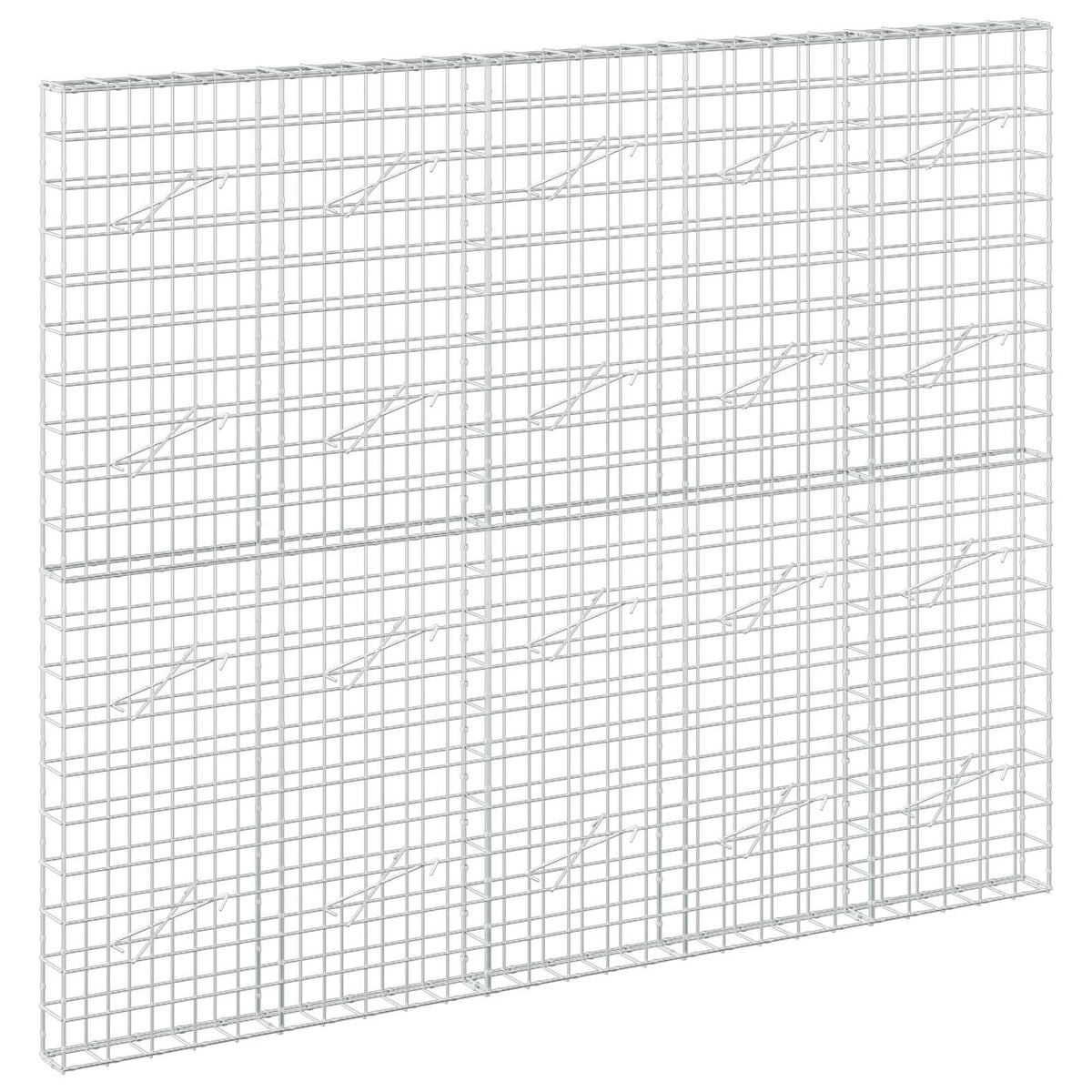 Gabionas su 5 mm viela ir 10x10 cm tinkleliu 250x10x200 cm