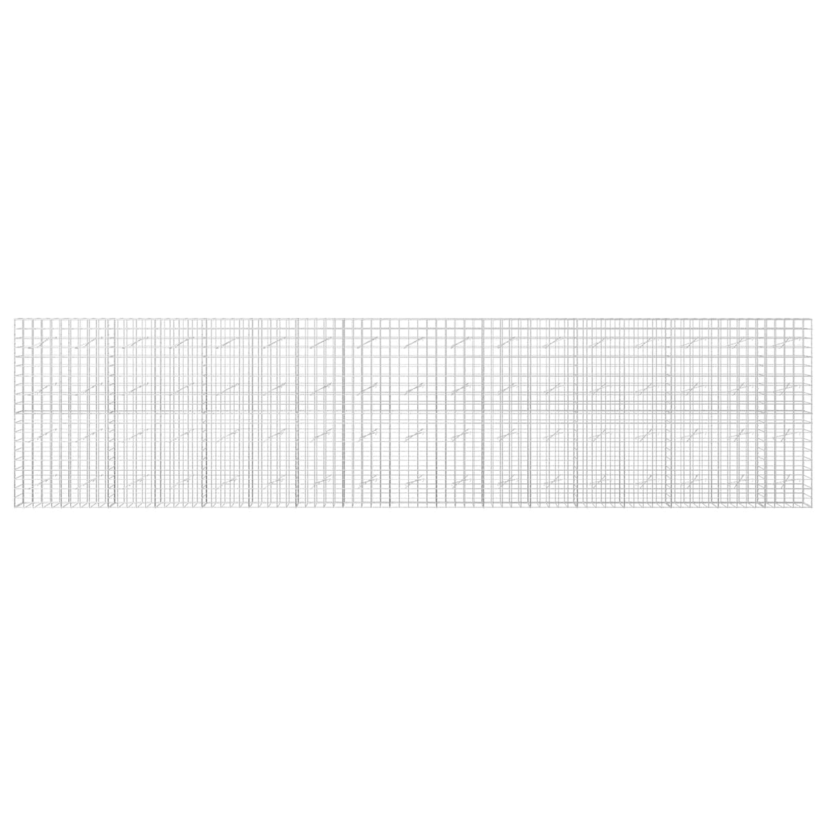 Gabionas su 5 mm viela ir 10x10 cm tinkleliu 850x10x200 cm